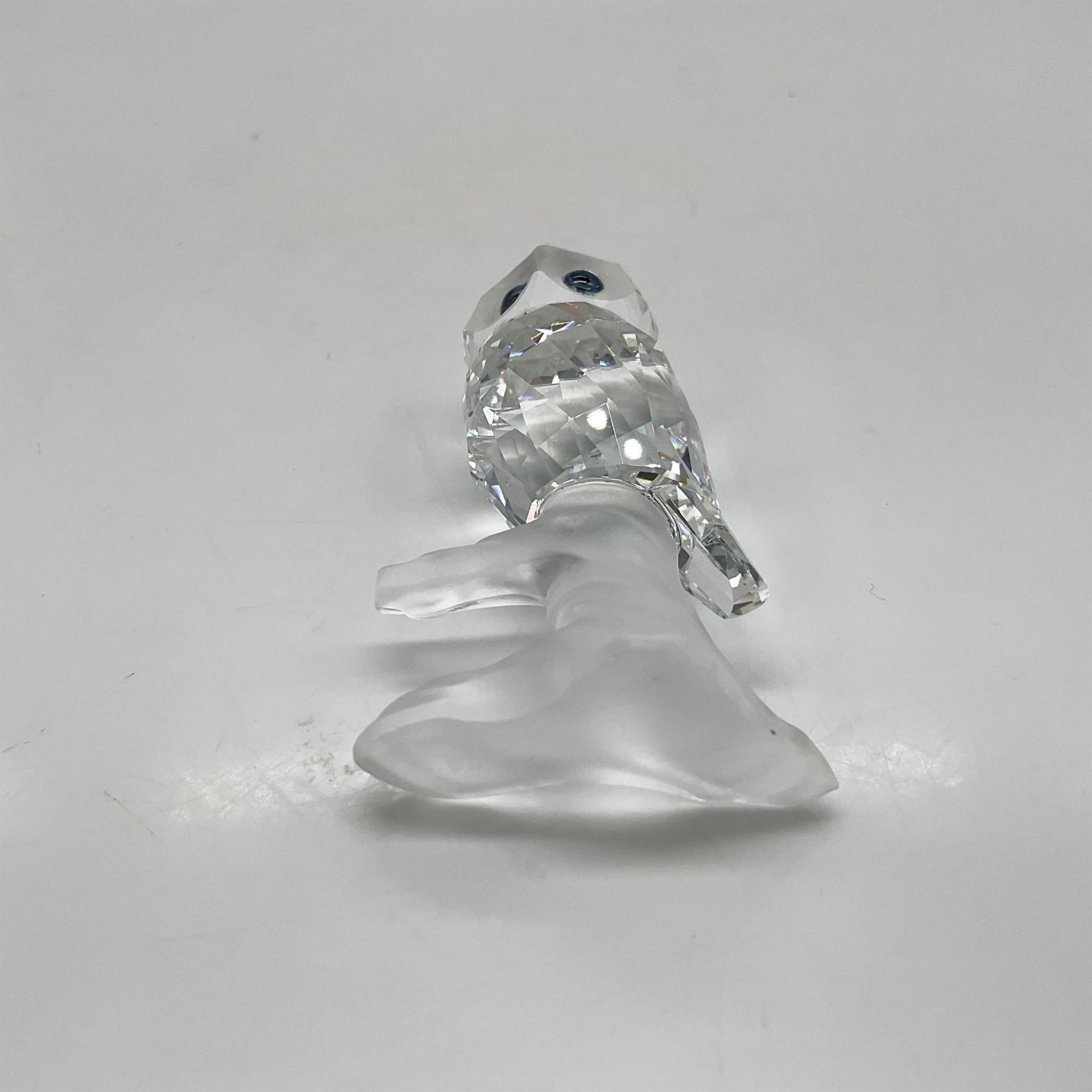 Swarovski Silver Crystal Figurine, Owl on Branch - Image 3 of 4