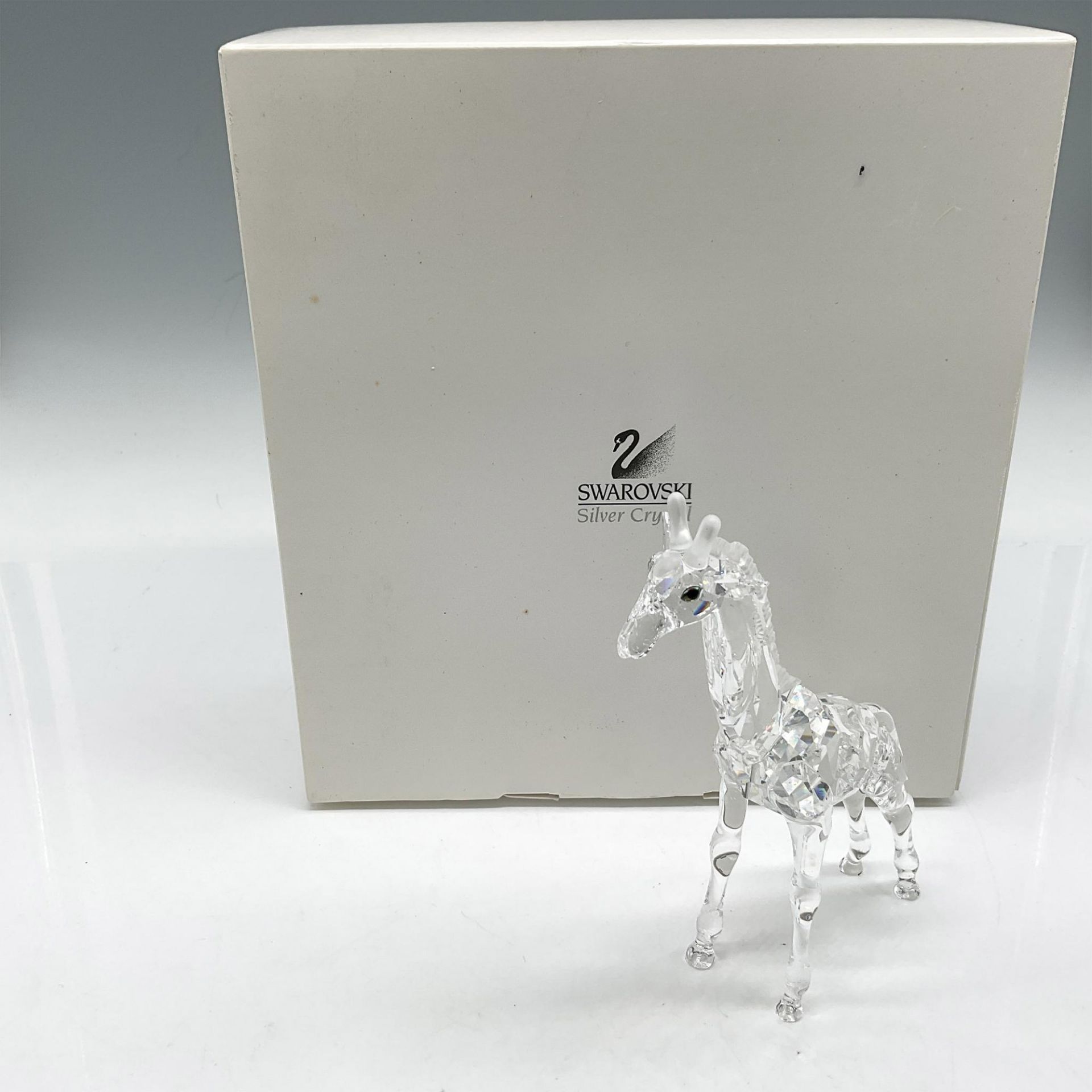 Swarovski Silver Crystal Figurine, Baby Giraffe - Image 4 of 4