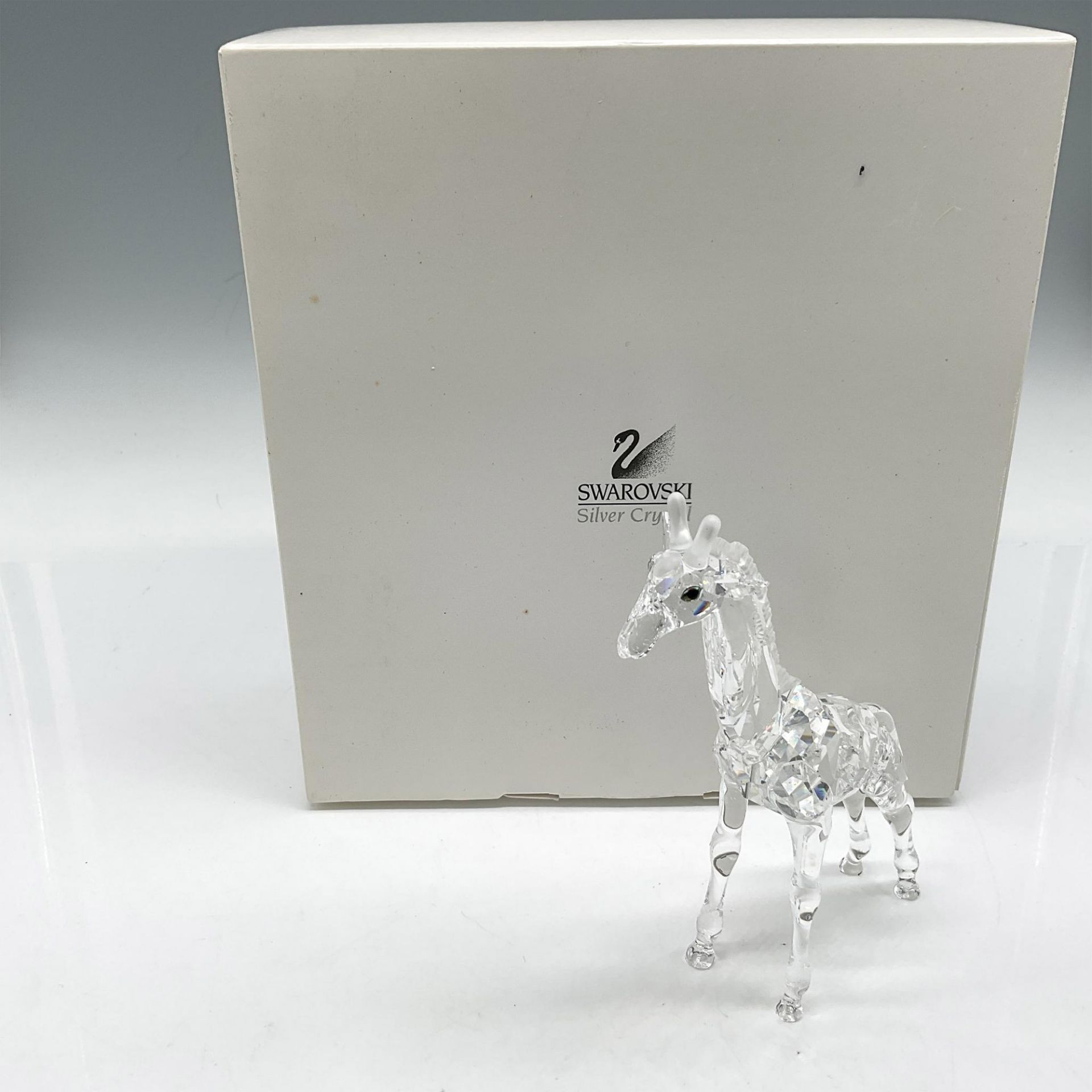 Swarovski Silver Crystal Figurine, Baby Giraffe - Bild 4 aus 4