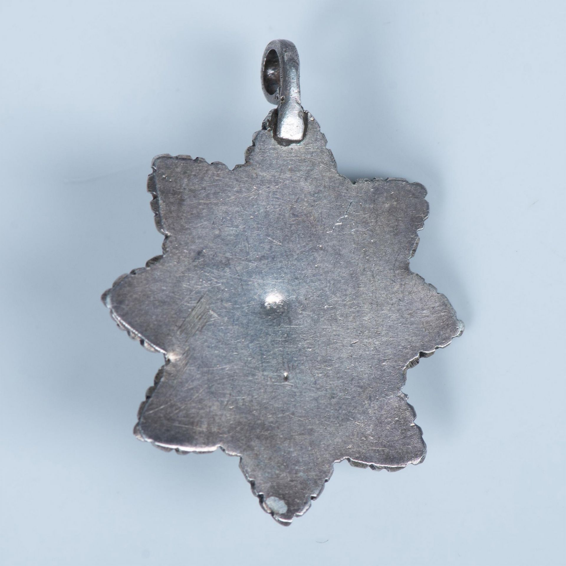 Beautiful Sterling Silver and Turquoise Star Pendant - Bild 2 aus 3