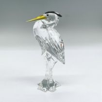 Swarovski Silver Crystal Figurine, Silver Heron