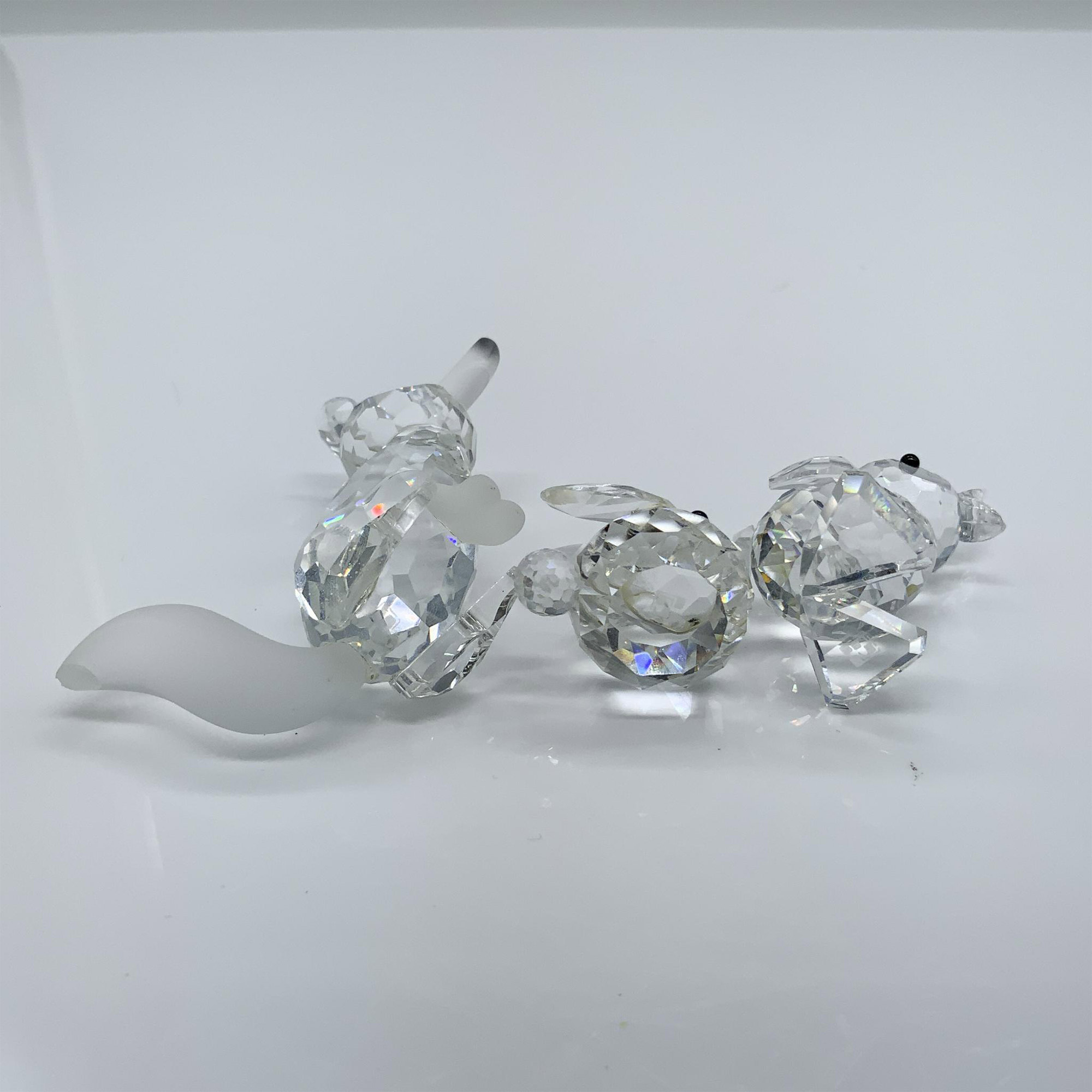 3pc Grouping of Swarovski Crystal Animal Figurines - Image 4 of 4