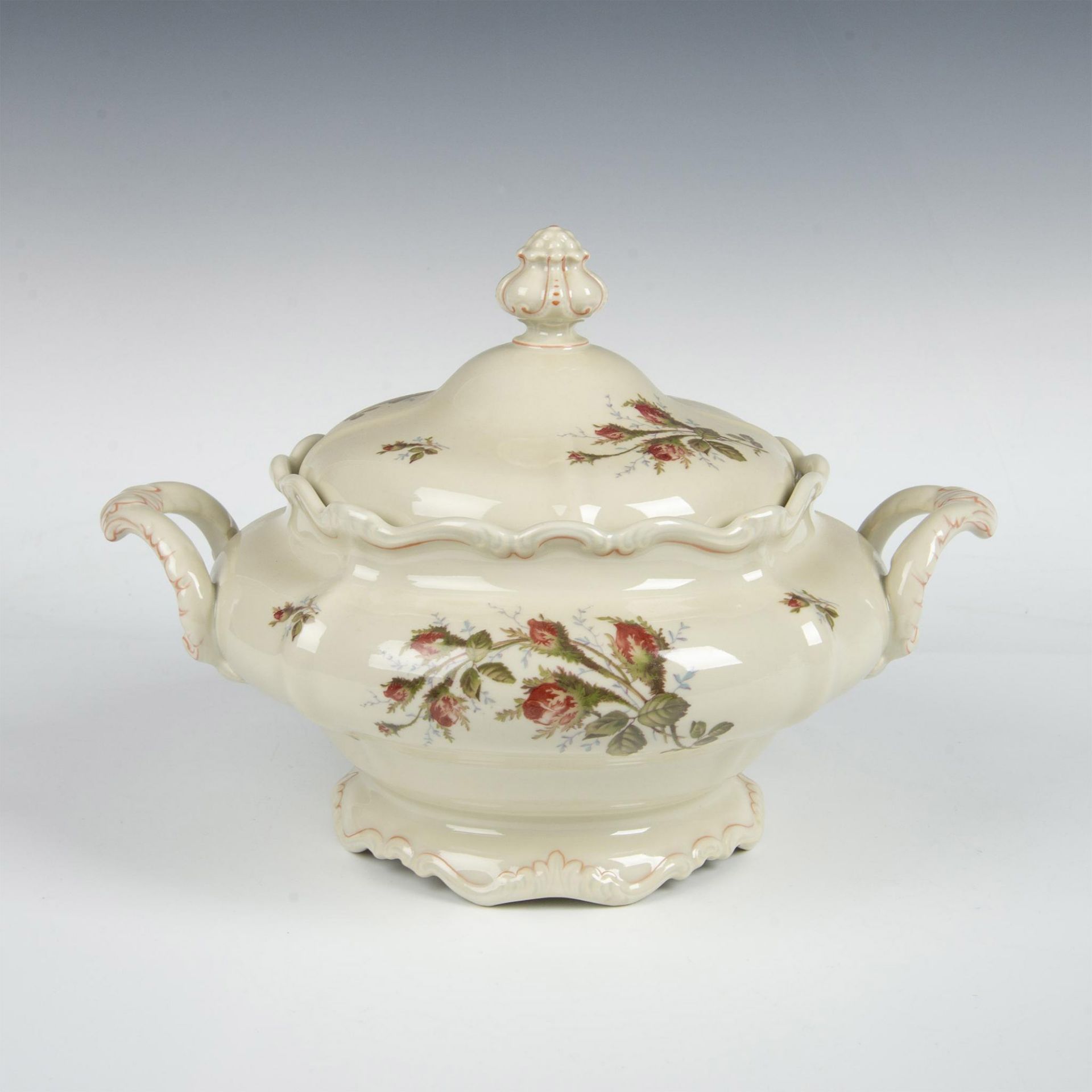 Rosenthal Selb-Germany Pompadour Moss Rose Tureen - Image 3 of 4