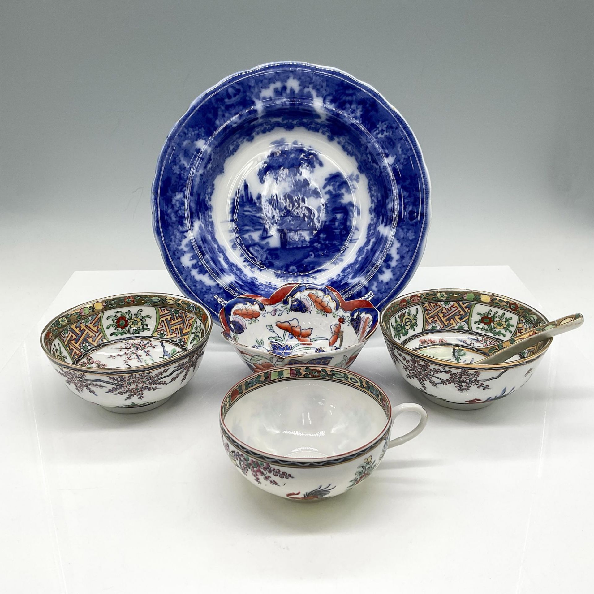 6pc Chinese Porcelain Mixed Lot