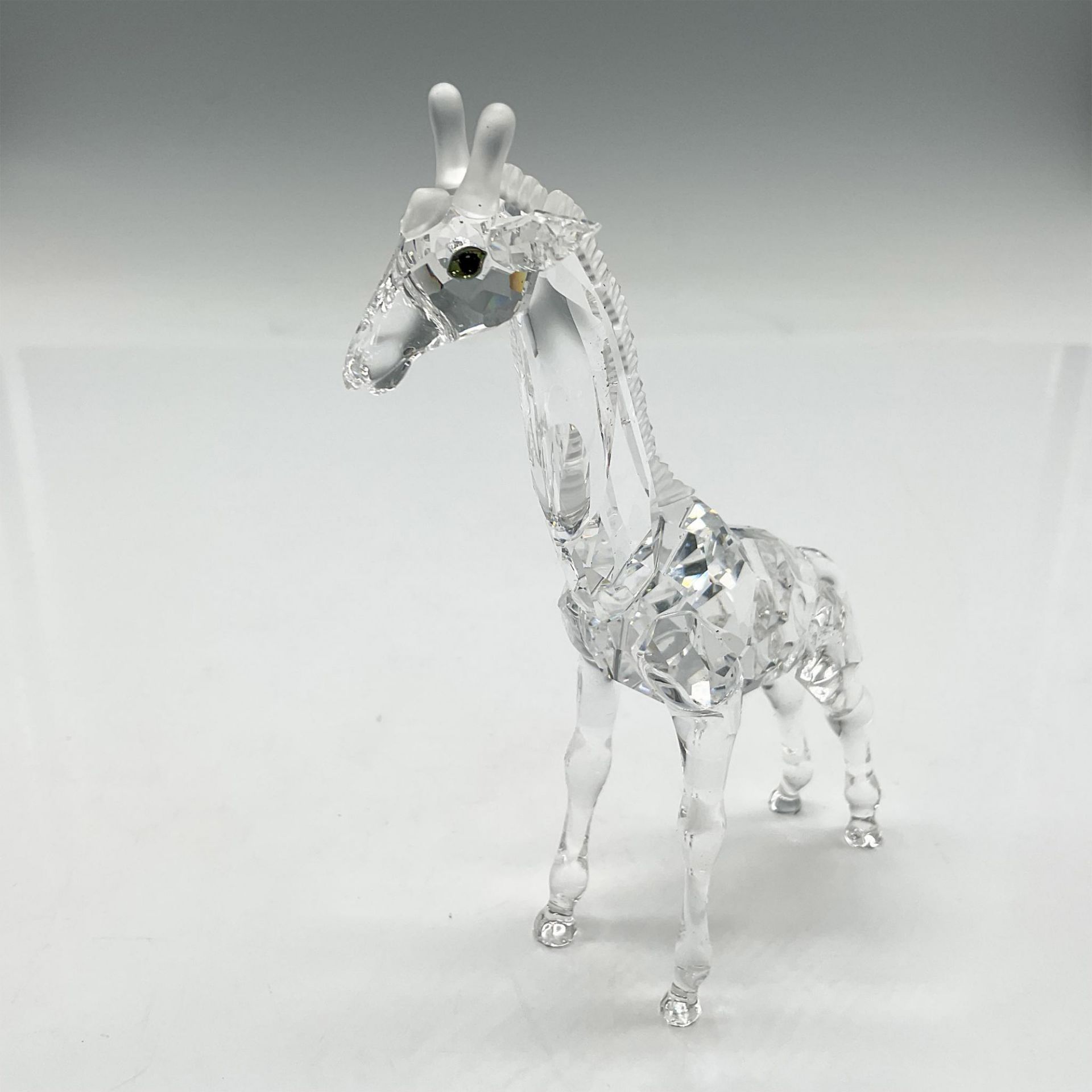 Swarovski Silver Crystal Figurine, Baby Giraffe