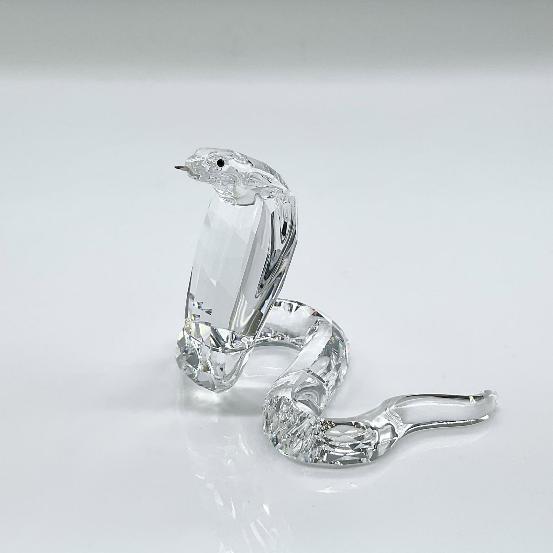 Swarovski Silver Crystal Figurine, Cobra - Bild 2 aus 5