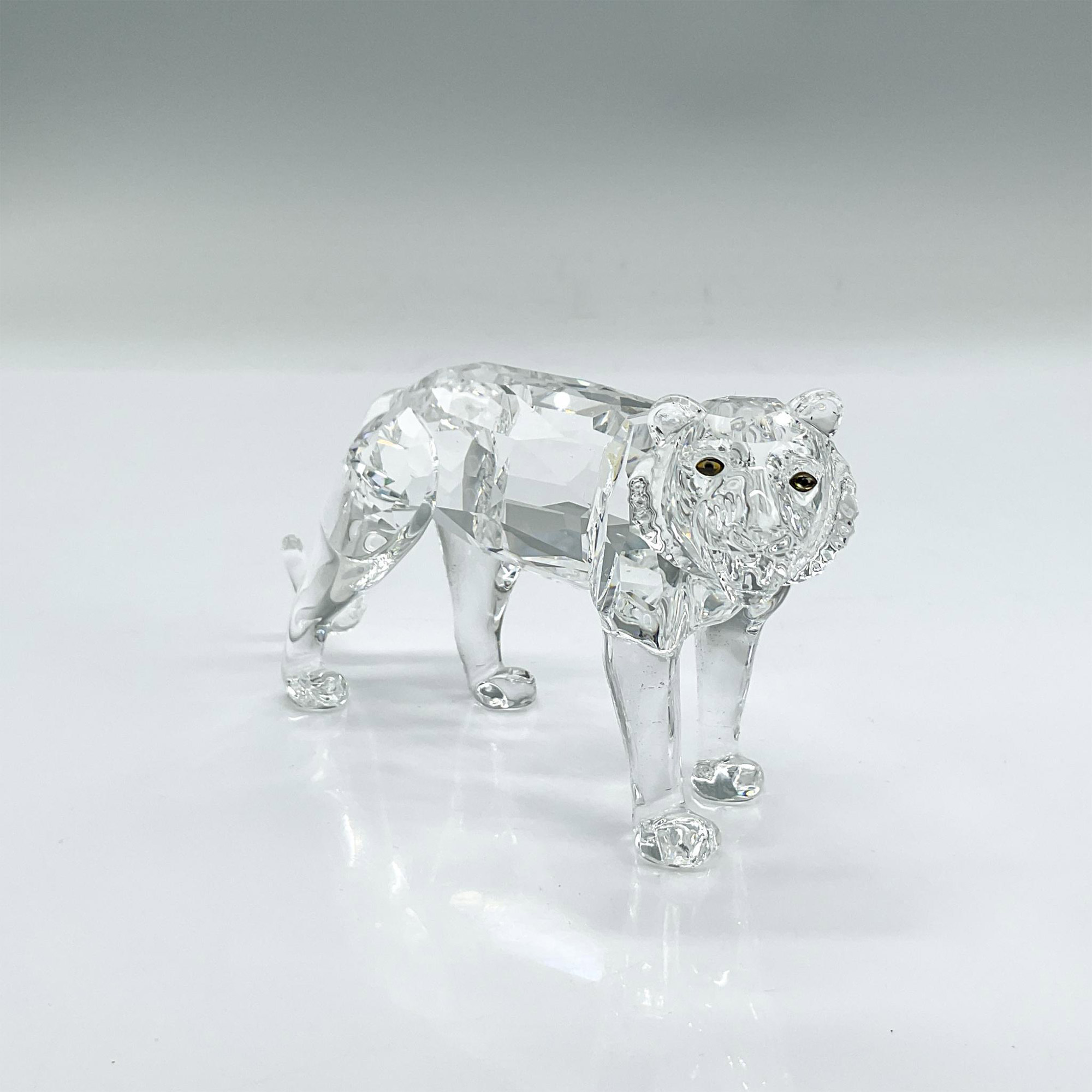 Swarovski Silver Crystal Figurine, Tiger - Image 2 of 5