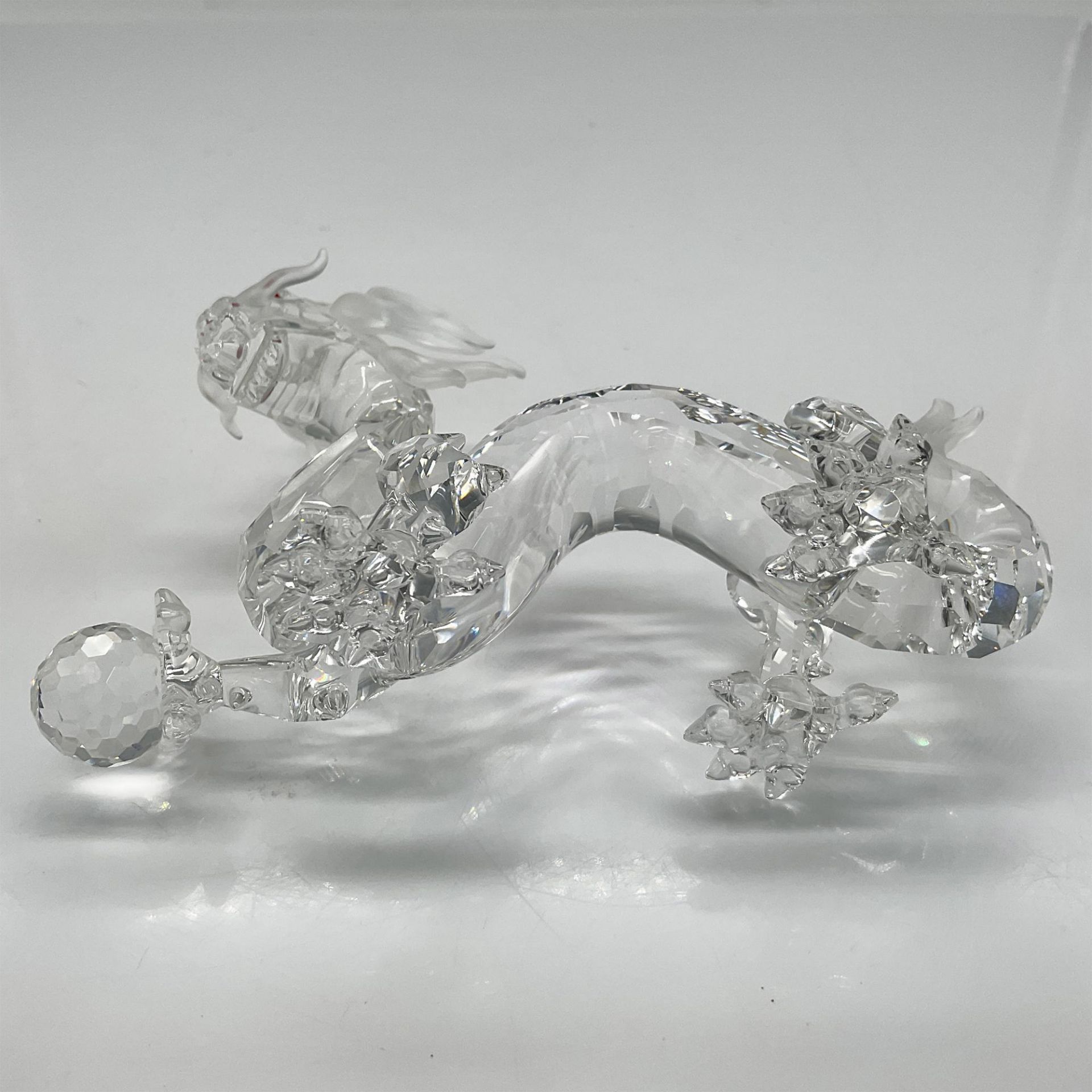 Swarovski SCS Crystal Figurine, 1997 Dragon + Base - Image 4 of 5