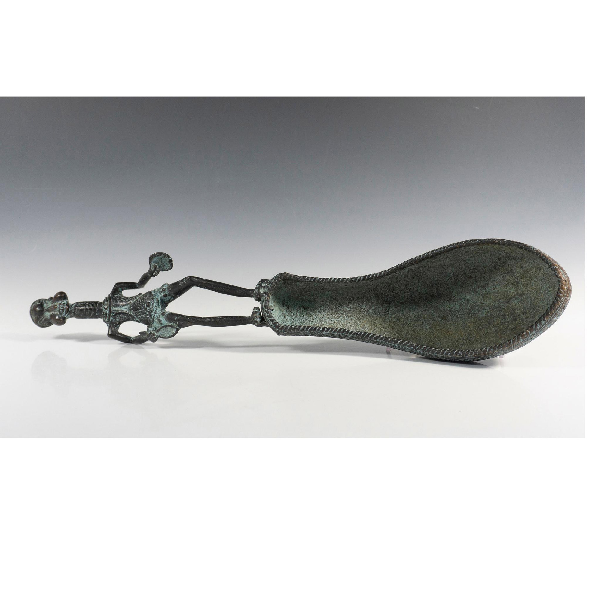 Bamum Bronze Ceremonial Spoon, Cameroon - Image 4 of 5