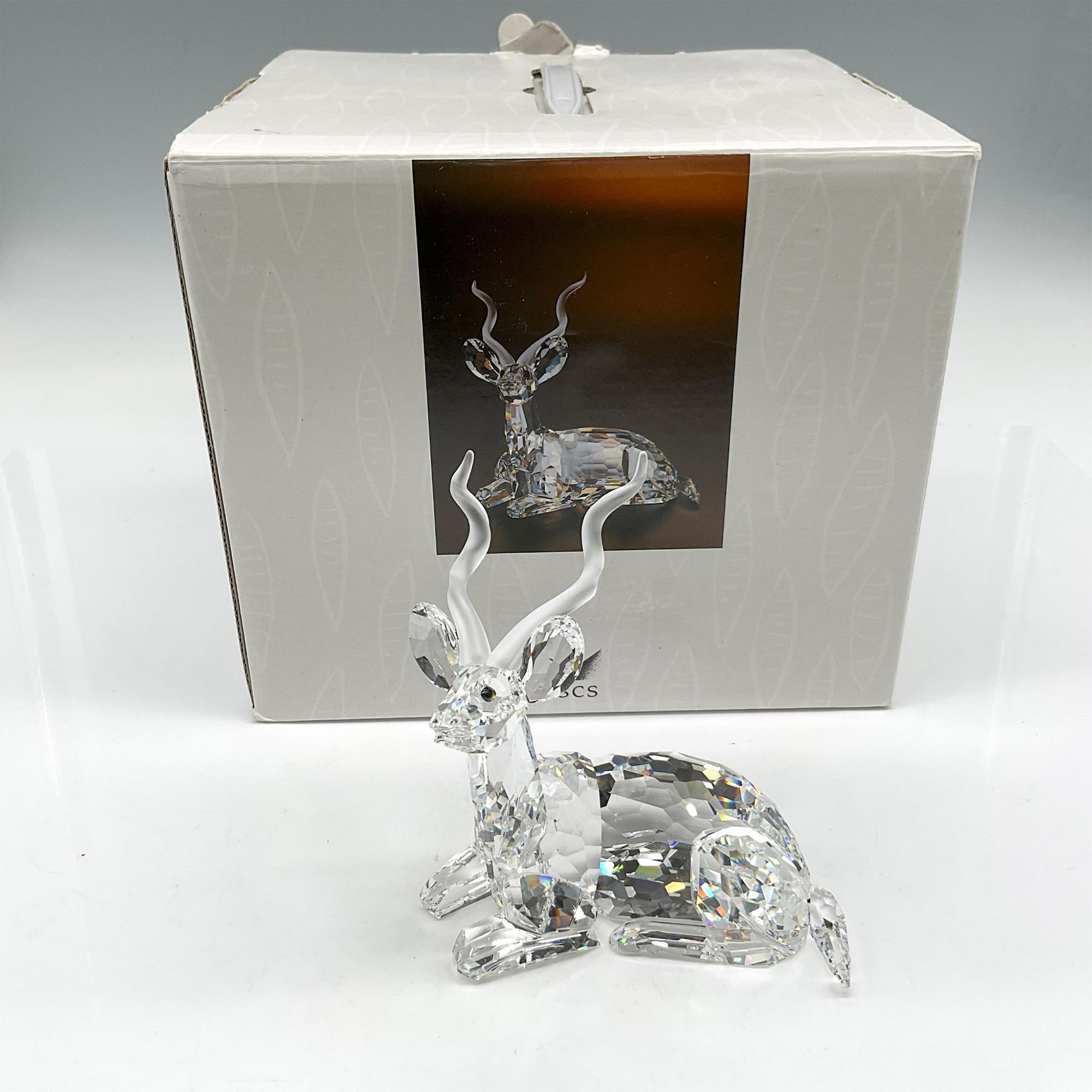 Swarovski SCS Crystal Figurine, 1994 Inspiration Africa-Kudu - Image 4 of 4