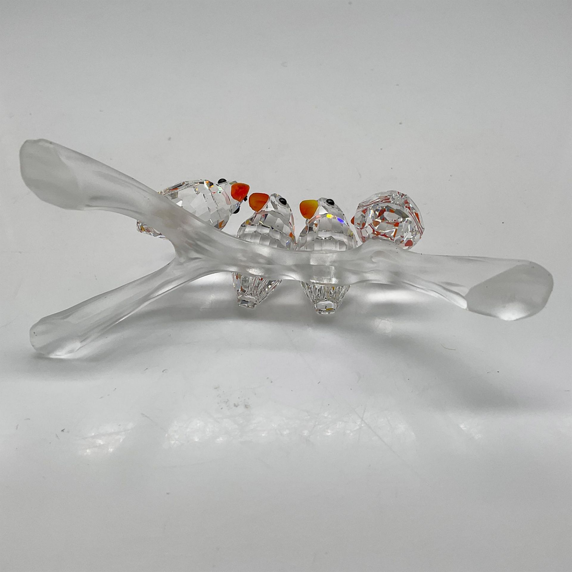 Swarovski Silver Crystal Figurine, Lovebirds - Bild 3 aus 4