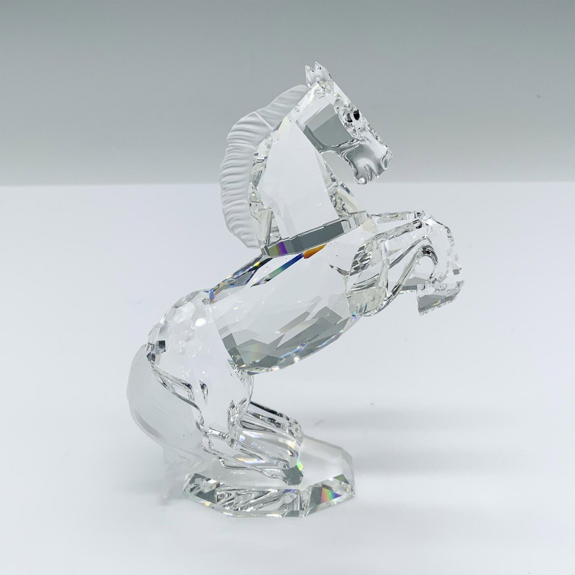 Swarovski Silver Crystal Figurine, White Stallion 174958 - Image 2 of 4