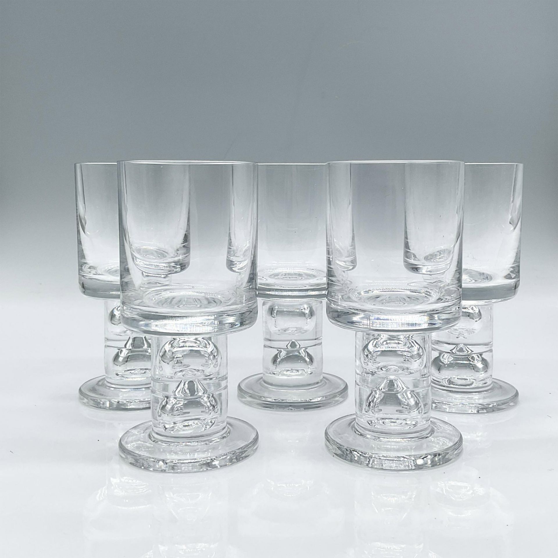 5pcs Rosenthal Cordial Glasses - Image 2 of 6