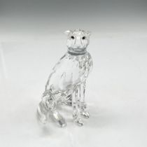 Swarovski Silver Crystal Figurine, Cheetah