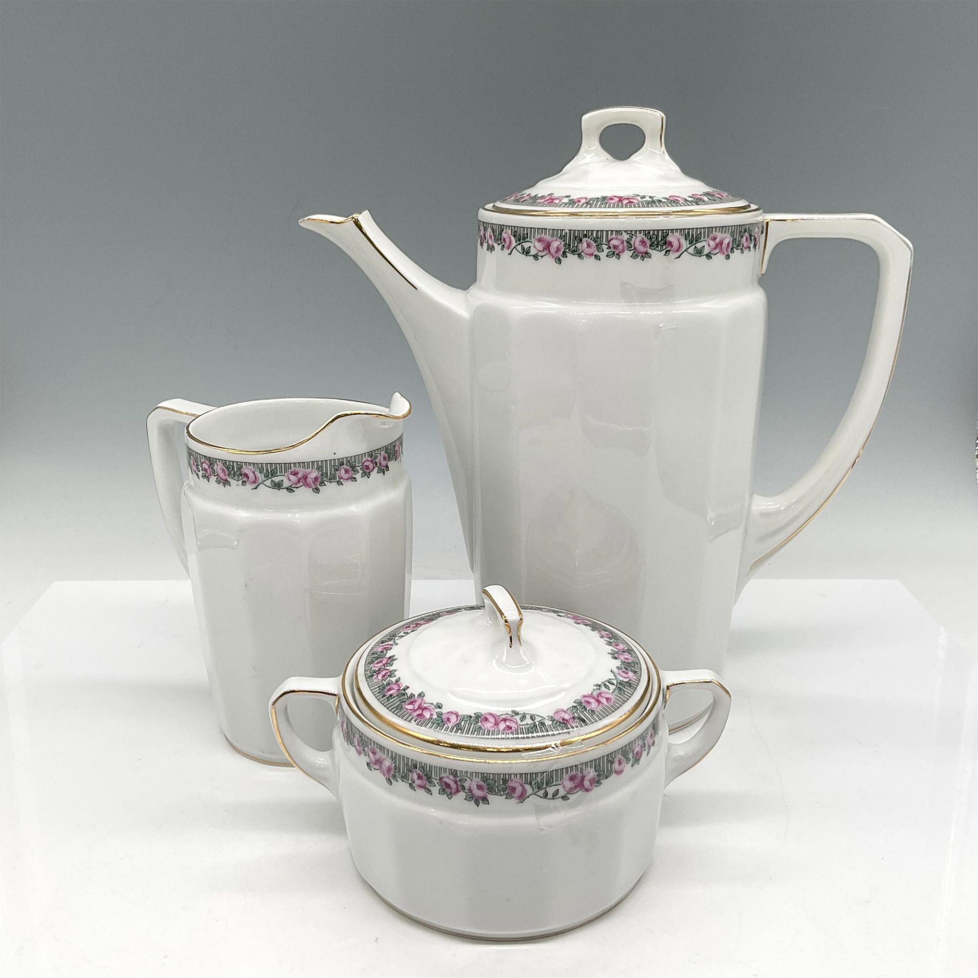 3pc Hutschenreuther Porcelain Coffee Service