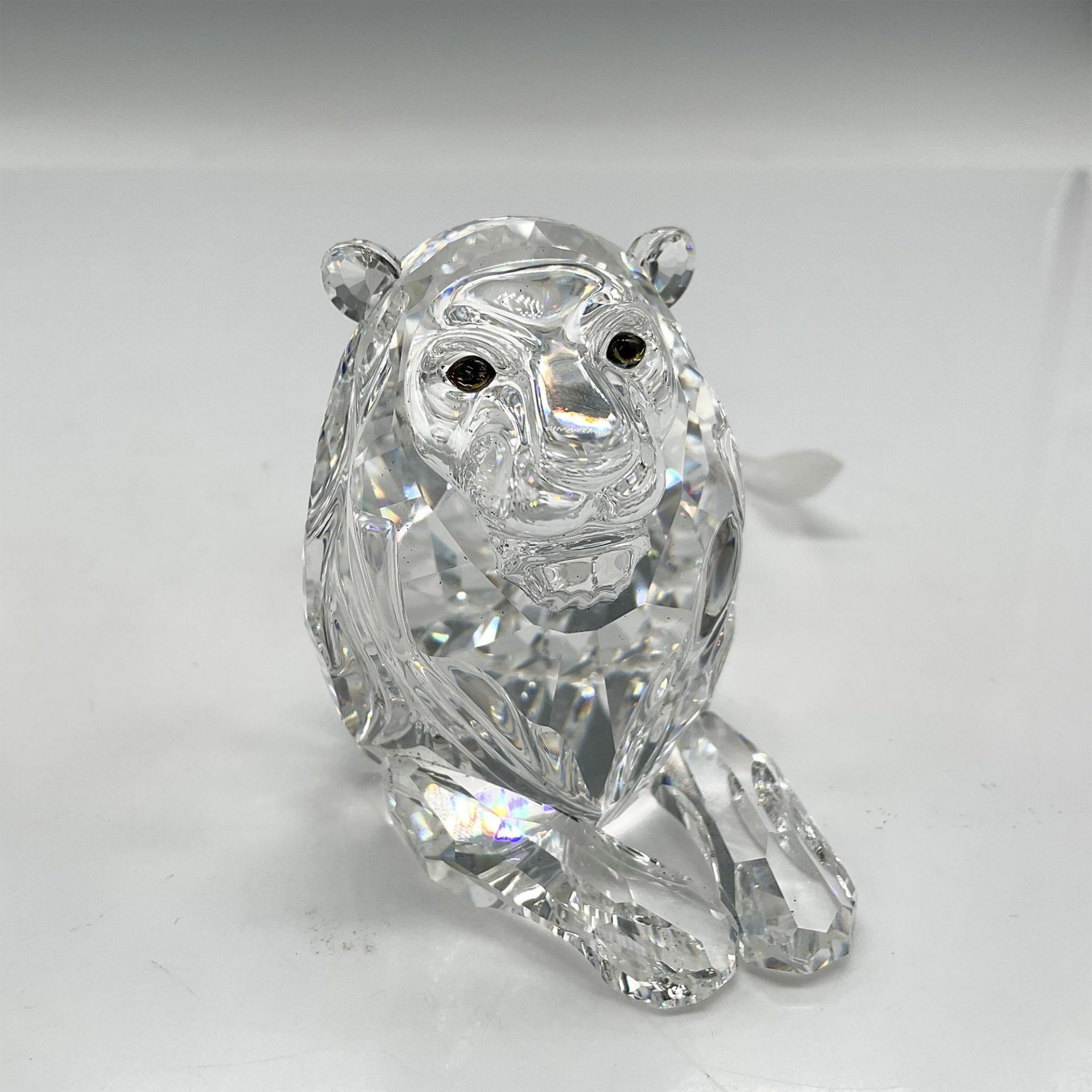 Swarovski SCS Crystal Figurine, Africa-Lion + Base - Image 2 of 4
