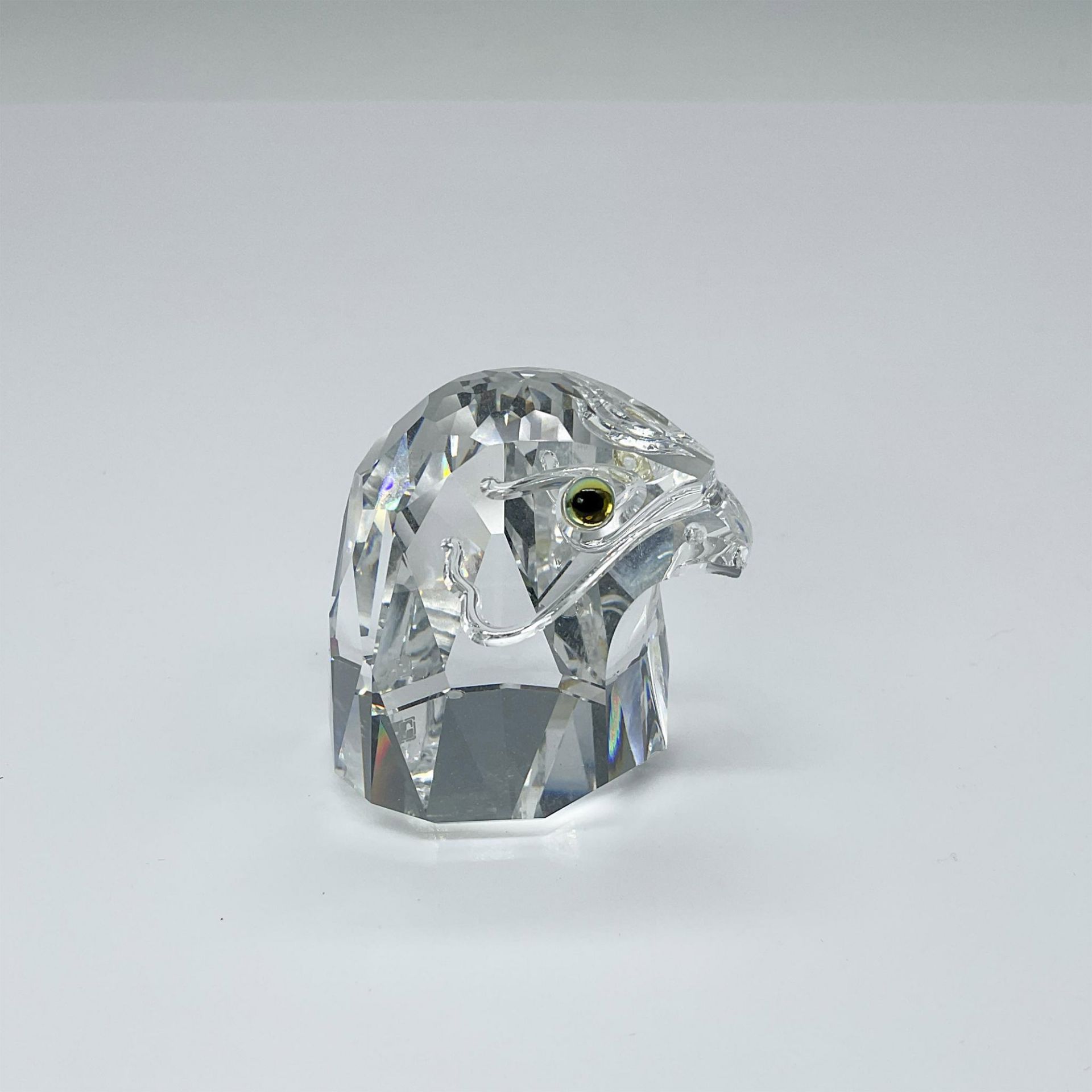 Swarovski Crystal Figurine, Eagle Head Paperweight - Image 2 of 3