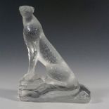 Lalique Crystal Sculpture, Tancrede