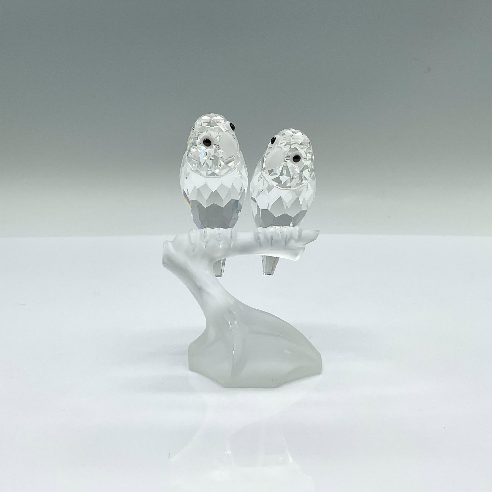 Swarovski Crystal Figurine, Lovebirds