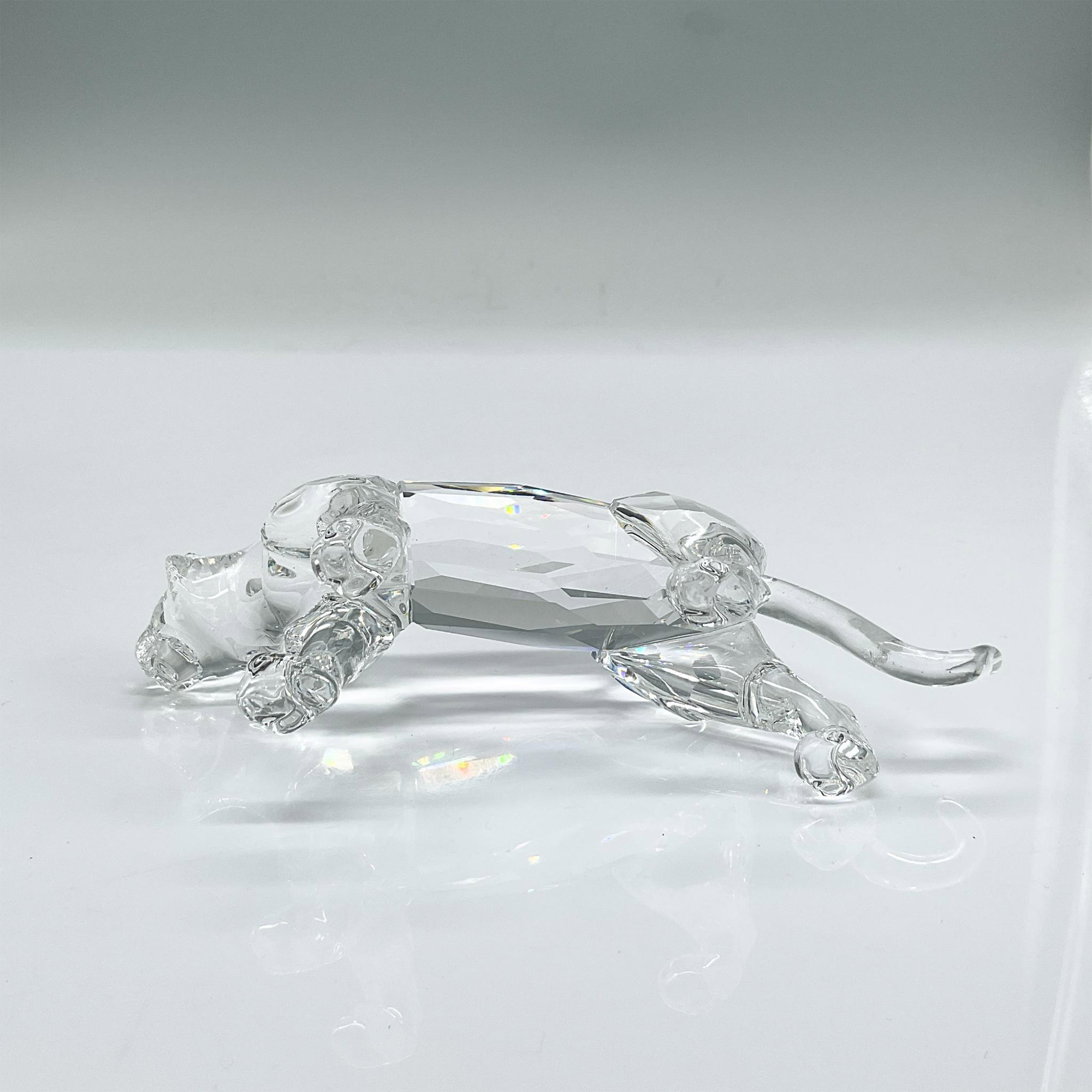 Swarovski Silver Crystal Figurine, Tiger - Image 4 of 5