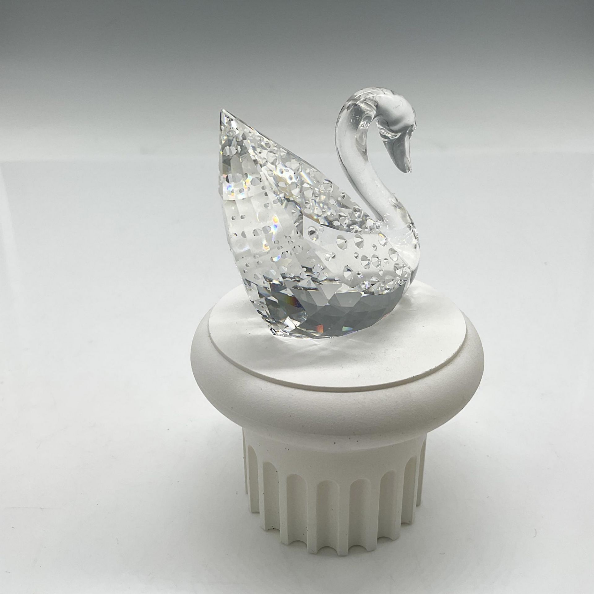 Swarovski Silver Crystal Figurine, 100th Anniversary Swan - Bild 2 aus 4