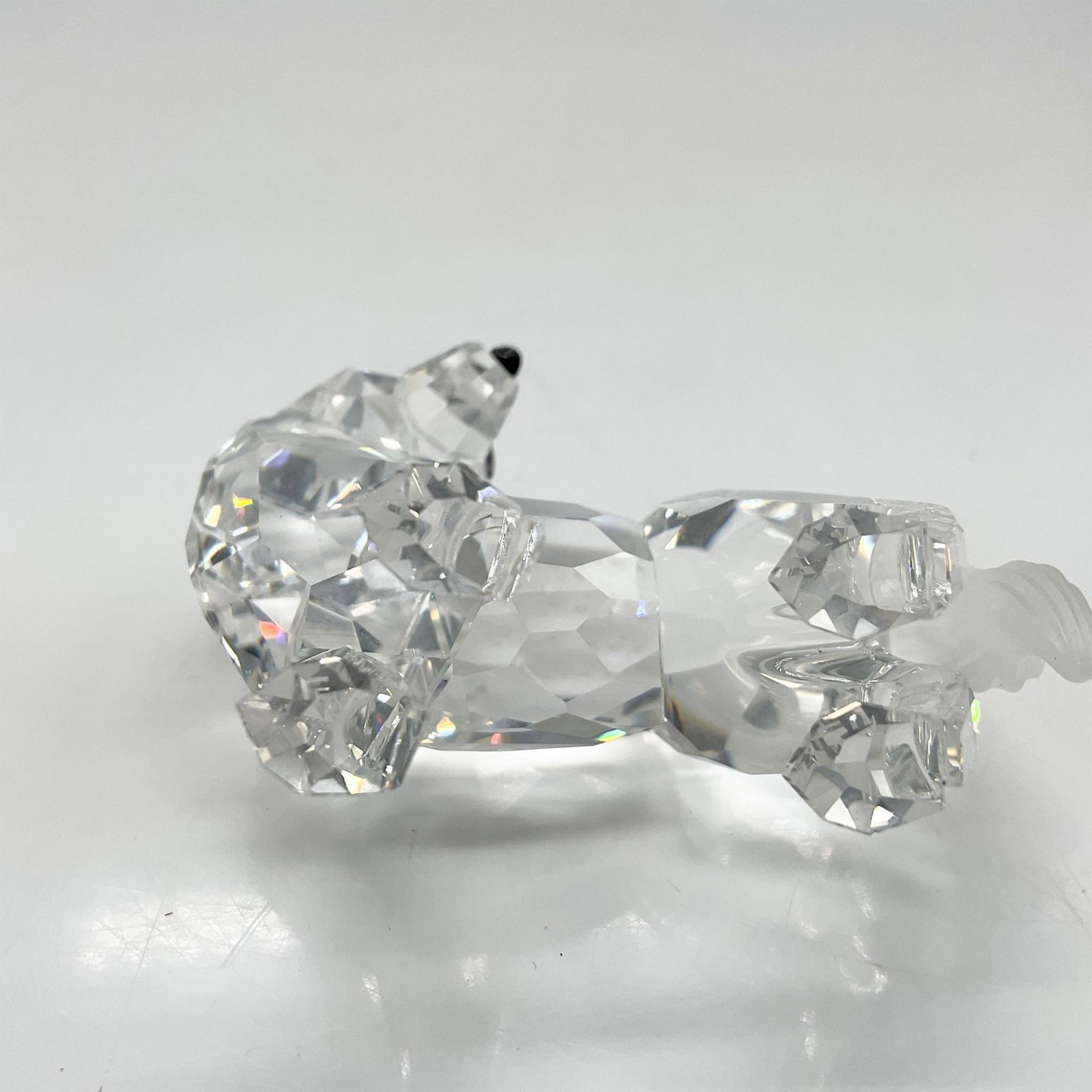 Swarovski Silver Crystal Figurine, Wolf - Image 3 of 4