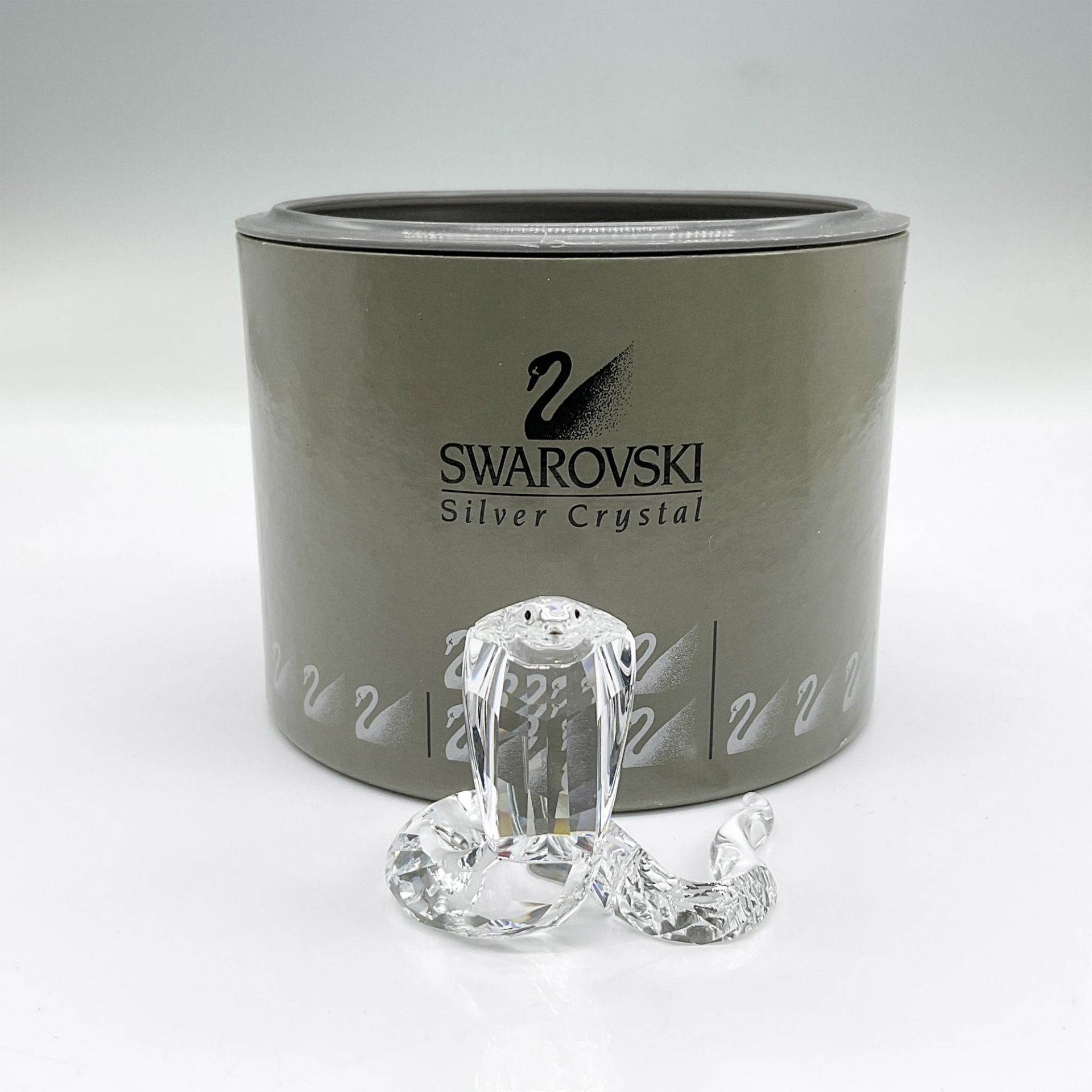 Swarovski Silver Crystal Figurine, Cobra - Bild 5 aus 5