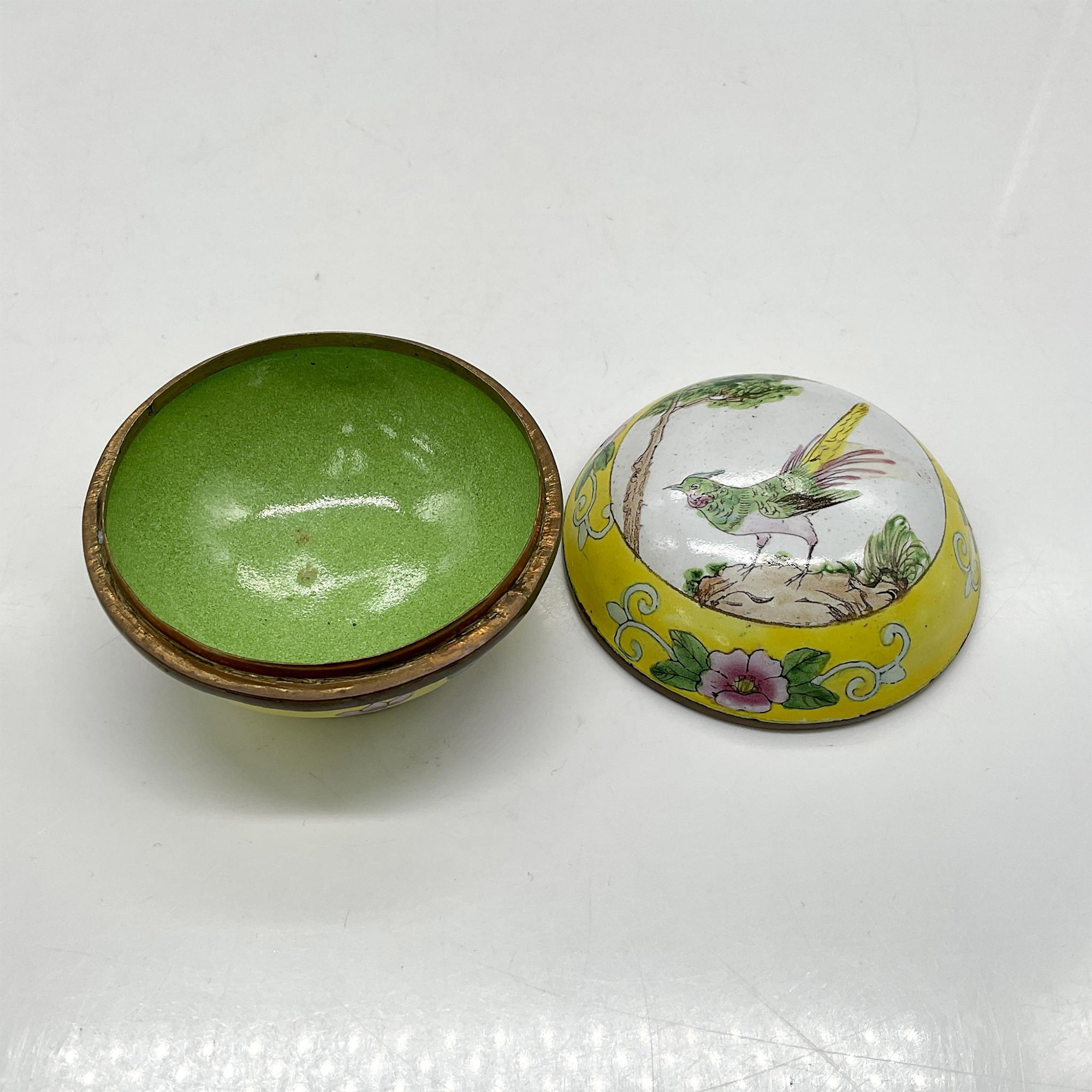 Chinese Cloisonne Jewelry Keepsake Box - Image 2 of 3