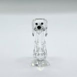Swarovski Silver Crystal Figurine, Standing Pluto Dog