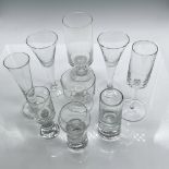 9pcs Assorted Glass and Stemware