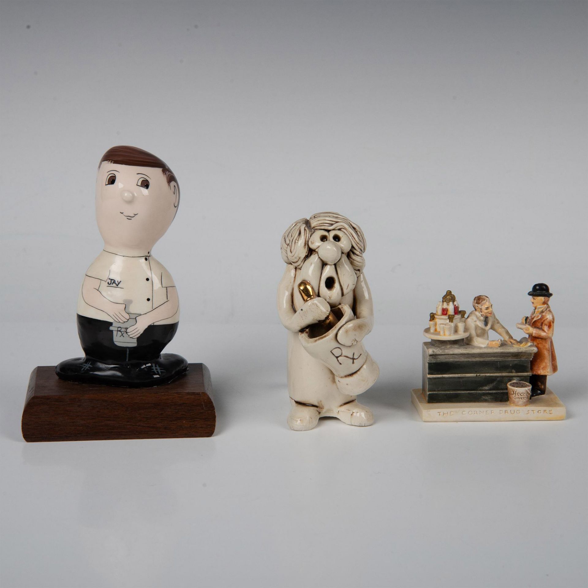 9pc Pharmacist Funky Figurine Collection - Image 5 of 9