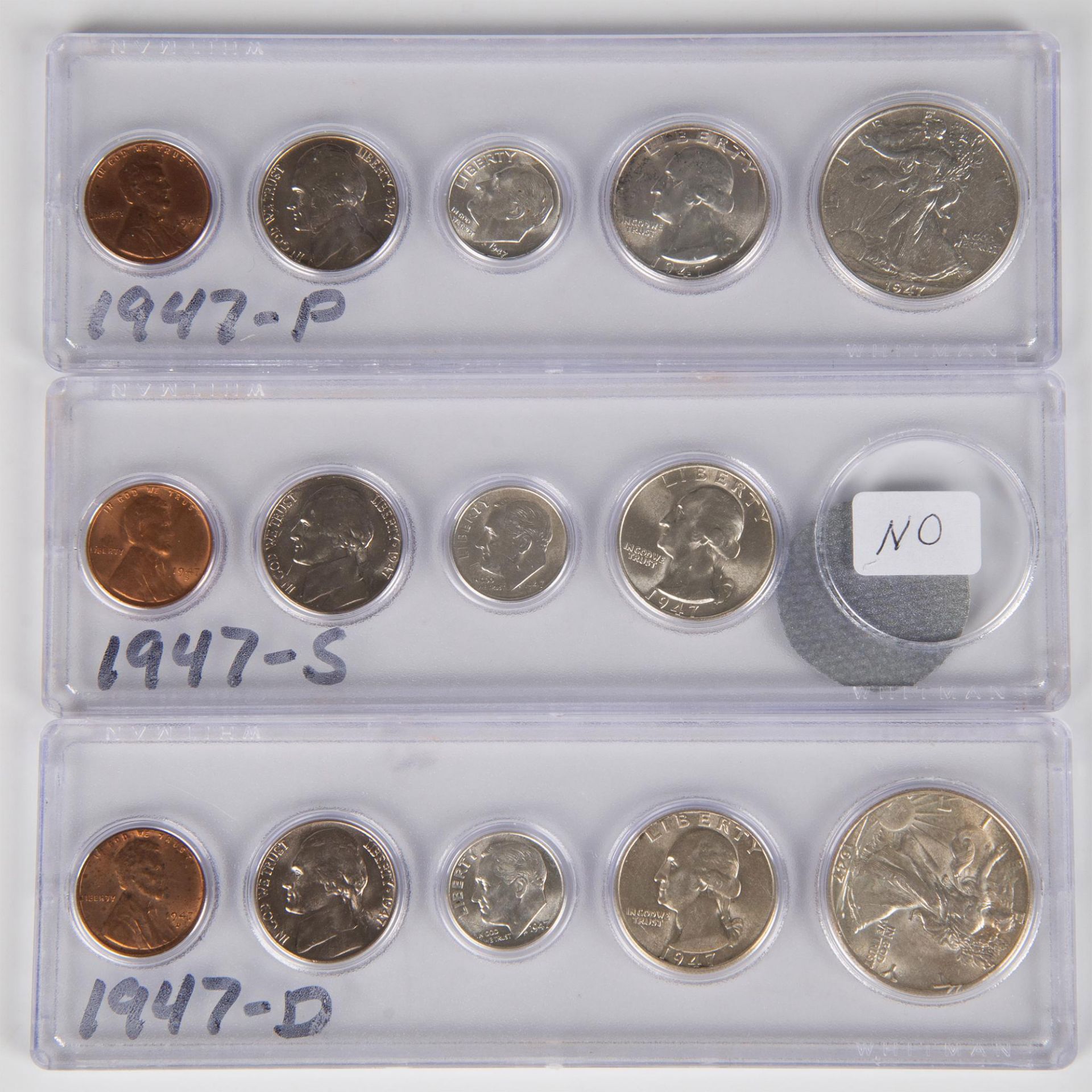 152PC COLLECTION OF US COINS FROM YEARS 1940-1949 - Image 13 of 20