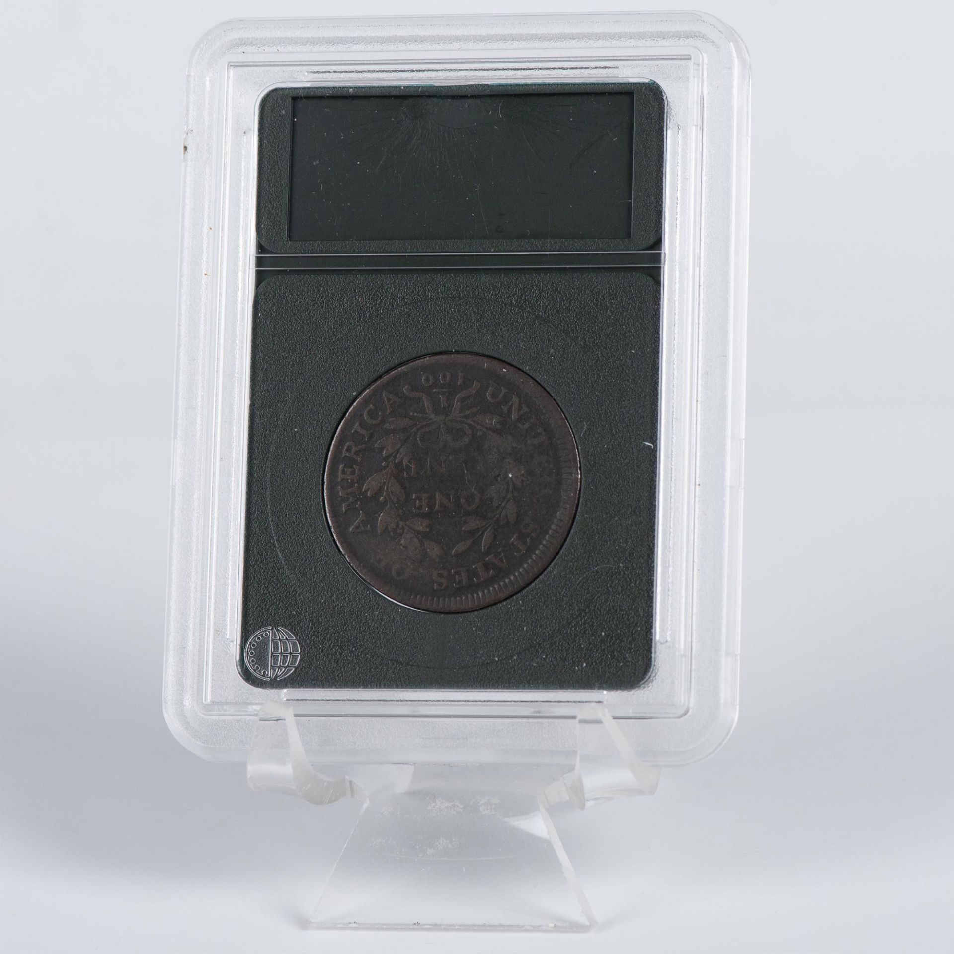 1797 LARGE 1C REVERSE WITH STEMS G4 - Image 3 of 10