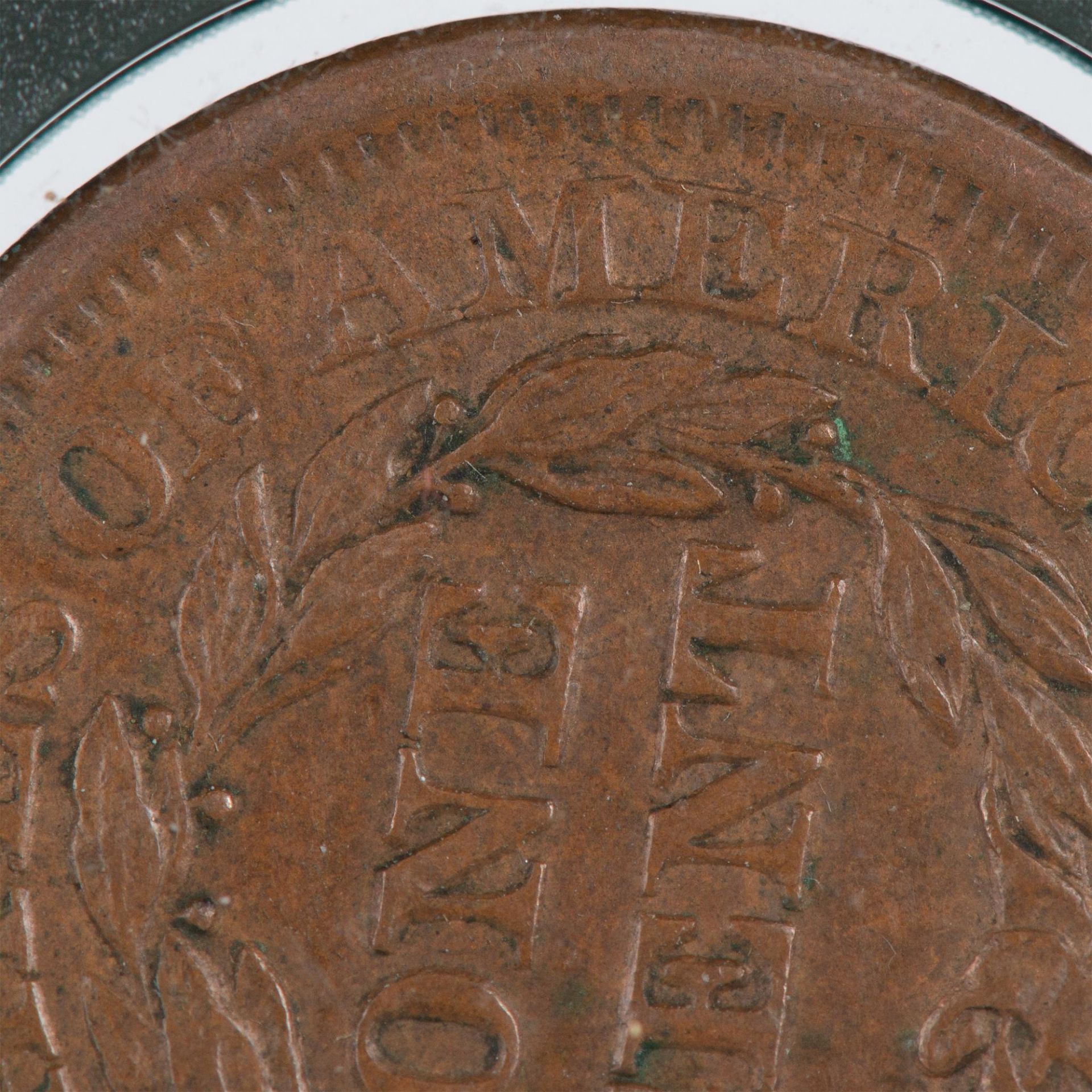 1857 US LARGE 1C SMALL DATE AU55 KEY DATE - Bild 7 aus 9