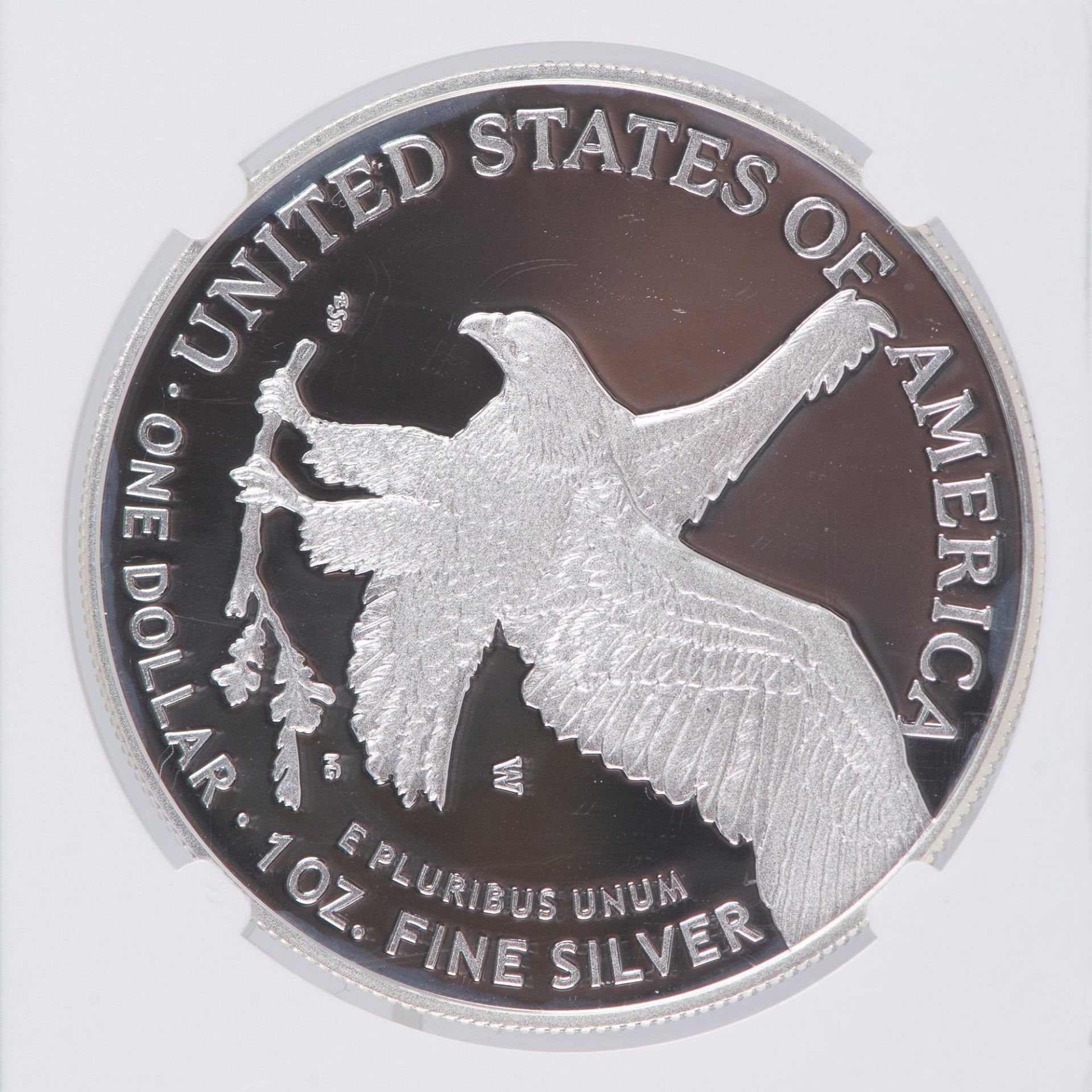 2022 PROOF ULTRA CAMEO EARLY RELEASE SILVER EAGLE NGC PF70 - Bild 3 aus 9