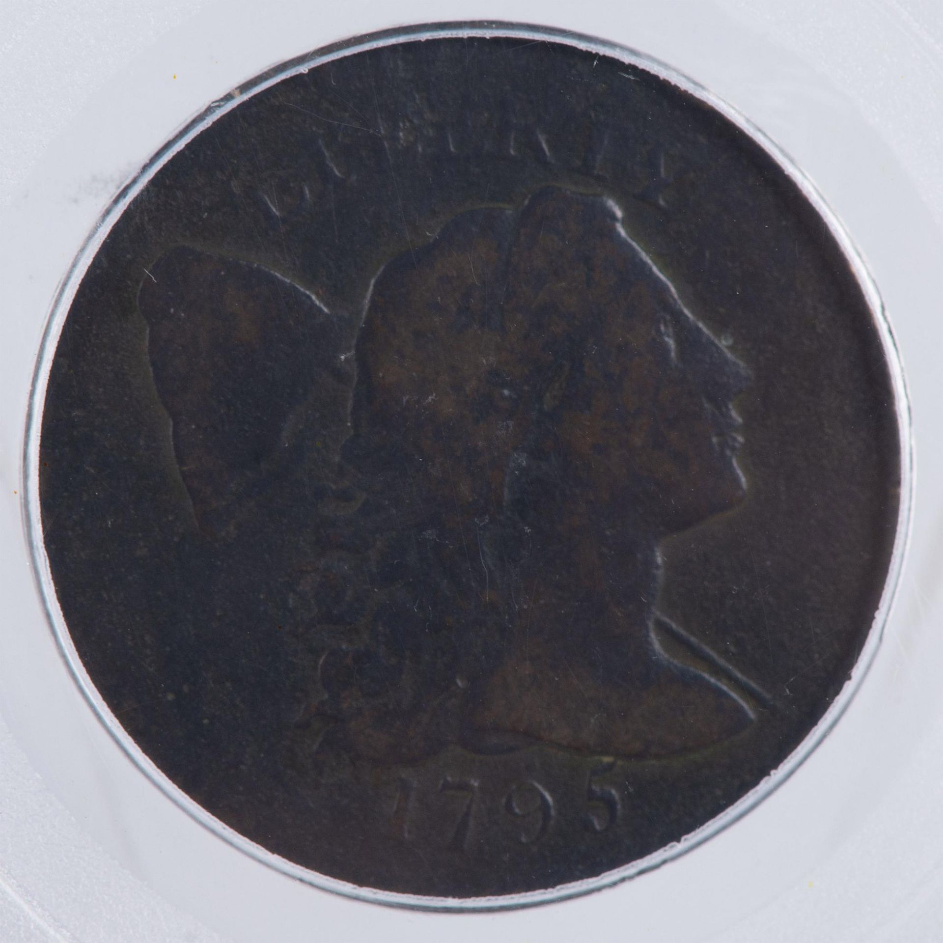 RARE 1795 LIBERTY CAP 1C PLAIN EDGE STYLE PCGS CERTIFIED - Bild 3 aus 8