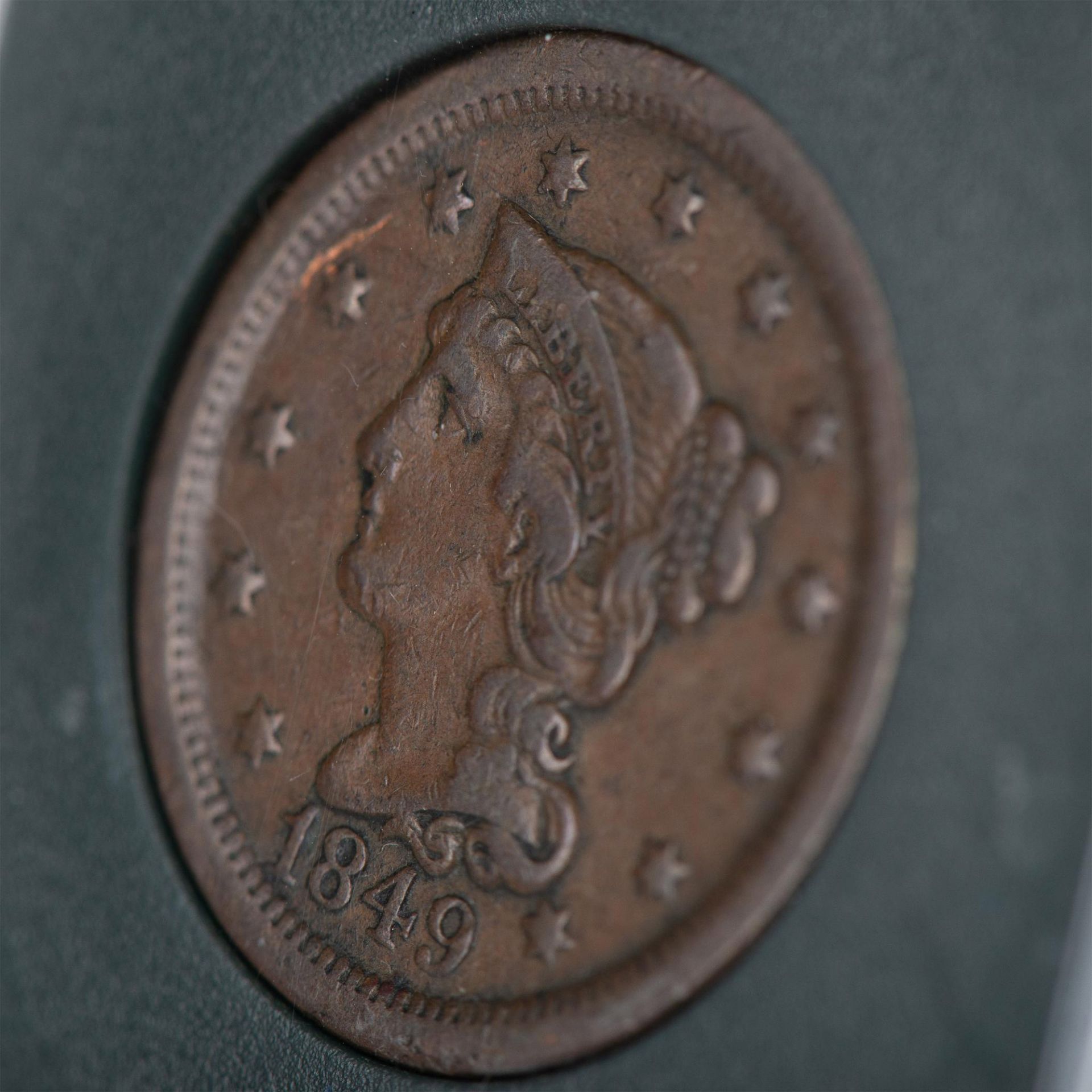 1849 US LARGE 1C BRAIDED HAIR EF40 - Image 5 of 6