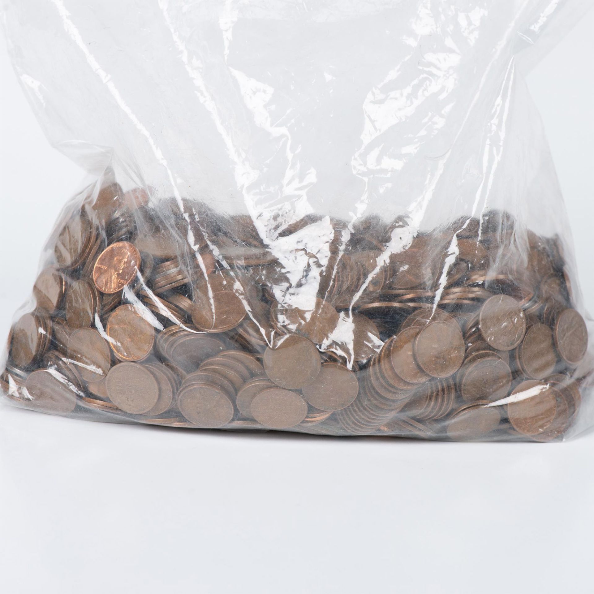 10LB BAG OF 1,500 UNSEARCHED LINCON WHEAT CENT COINS - Bild 9 aus 9