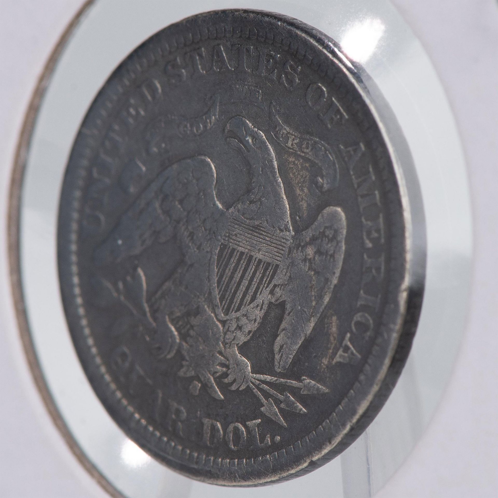 1873 US SEATED LIBERTY QUARTER VG - Image 4 of 6