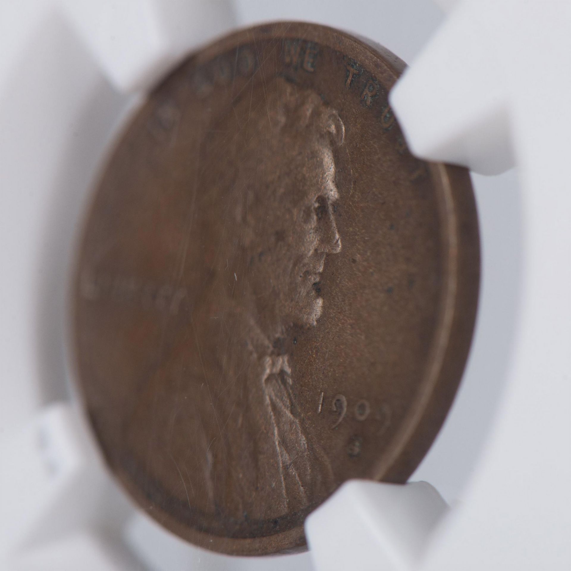 1909 US LINCOLN S 1C NGC VF25 BN - Image 5 of 6