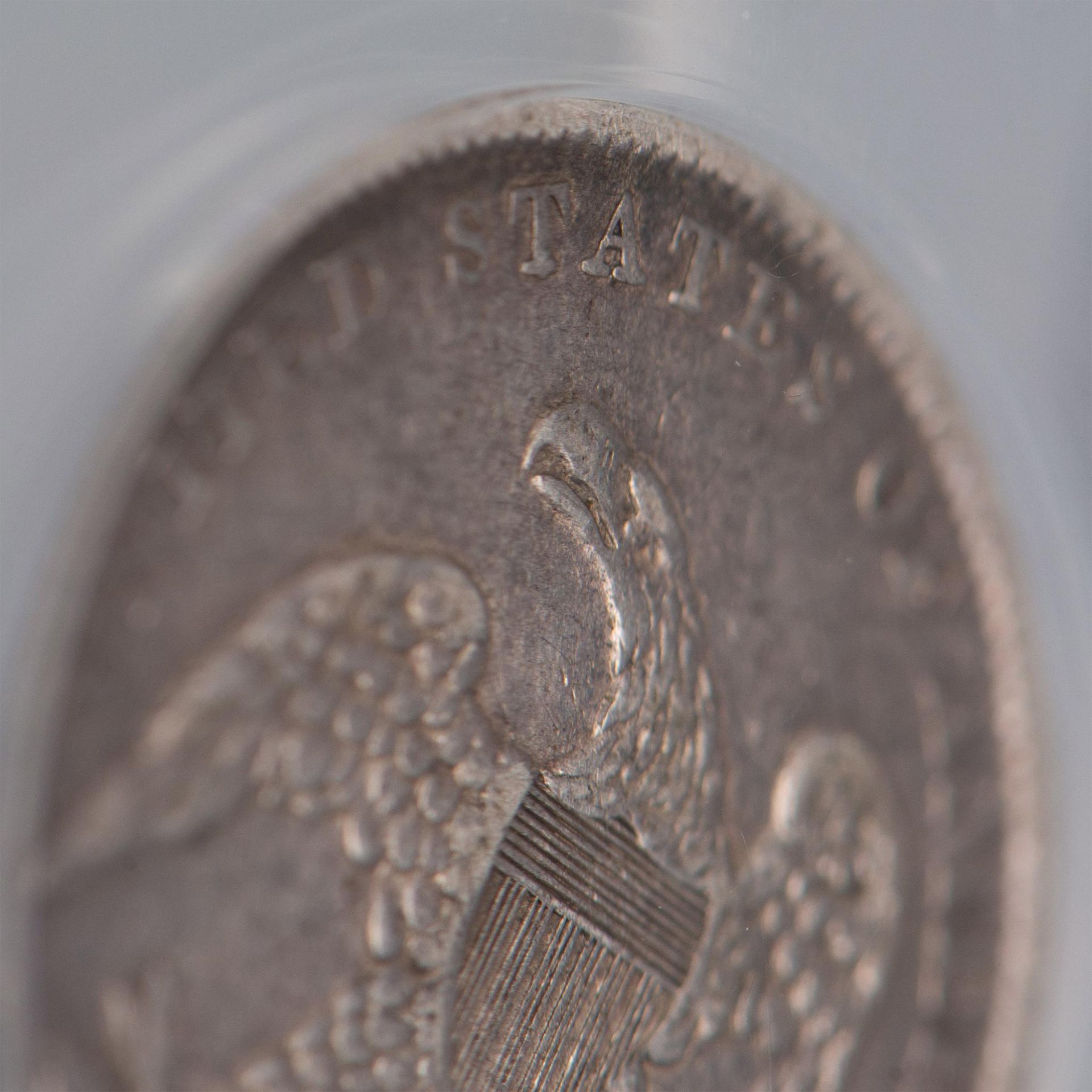 1838 CAPPED BUST B-1 25 CENT COIN AU50 - Bild 9 aus 11