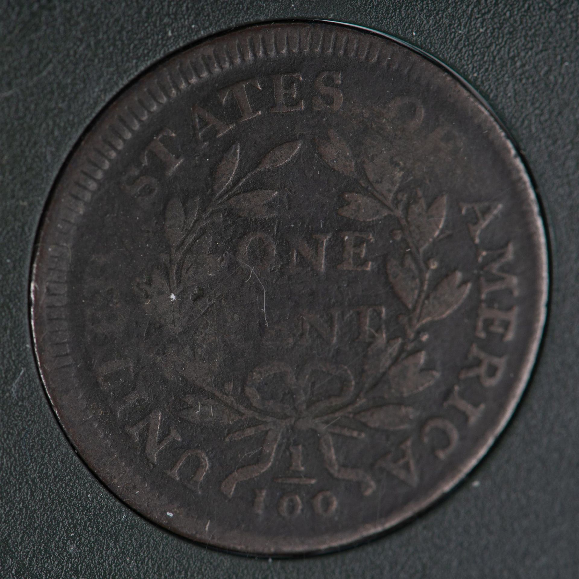 1797 LARGE 1C REVERSE WITH STEMS G4 - Bild 4 aus 10