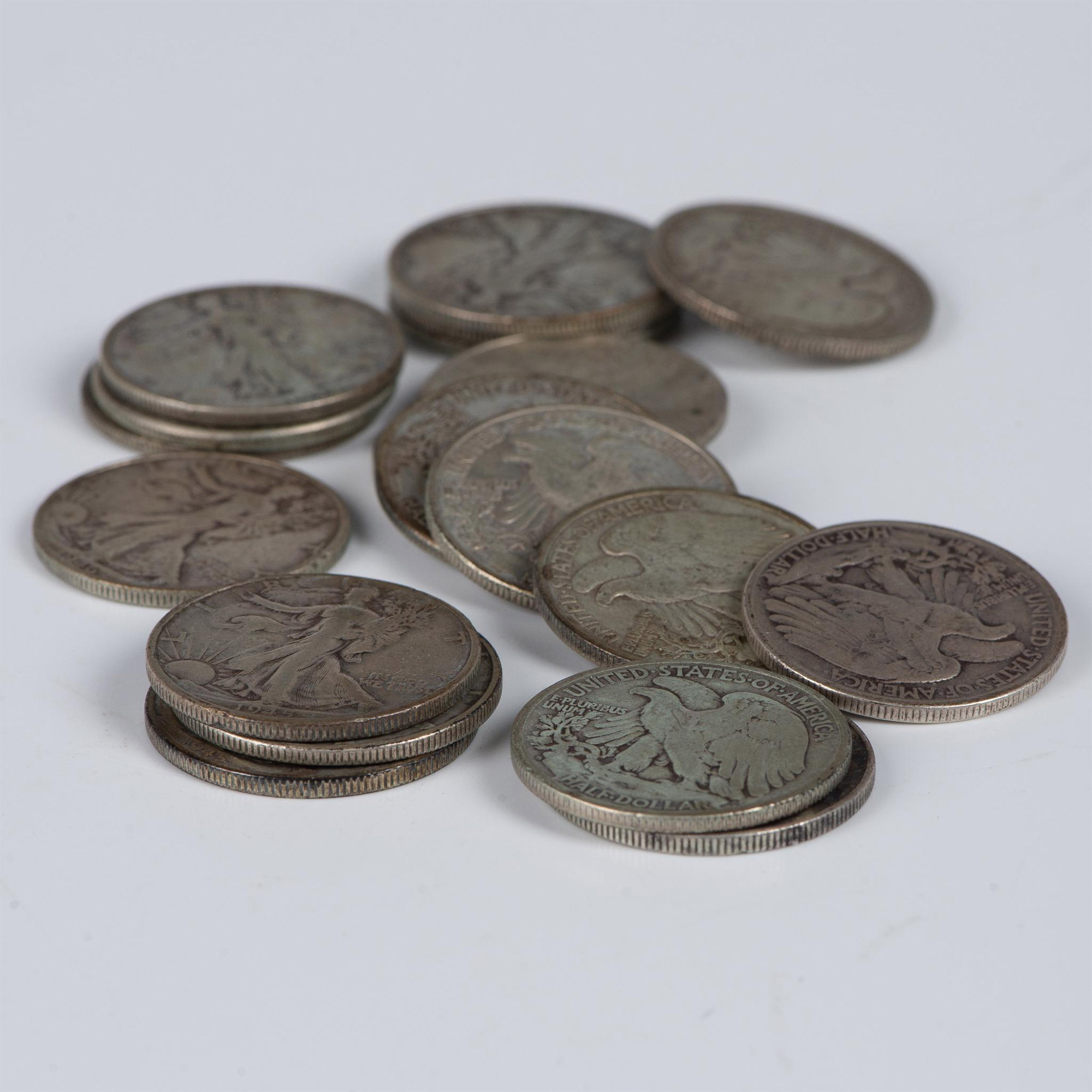 20PC US WALKING LIBERTY HALF DOLLAR COINS - Image 6 of 6