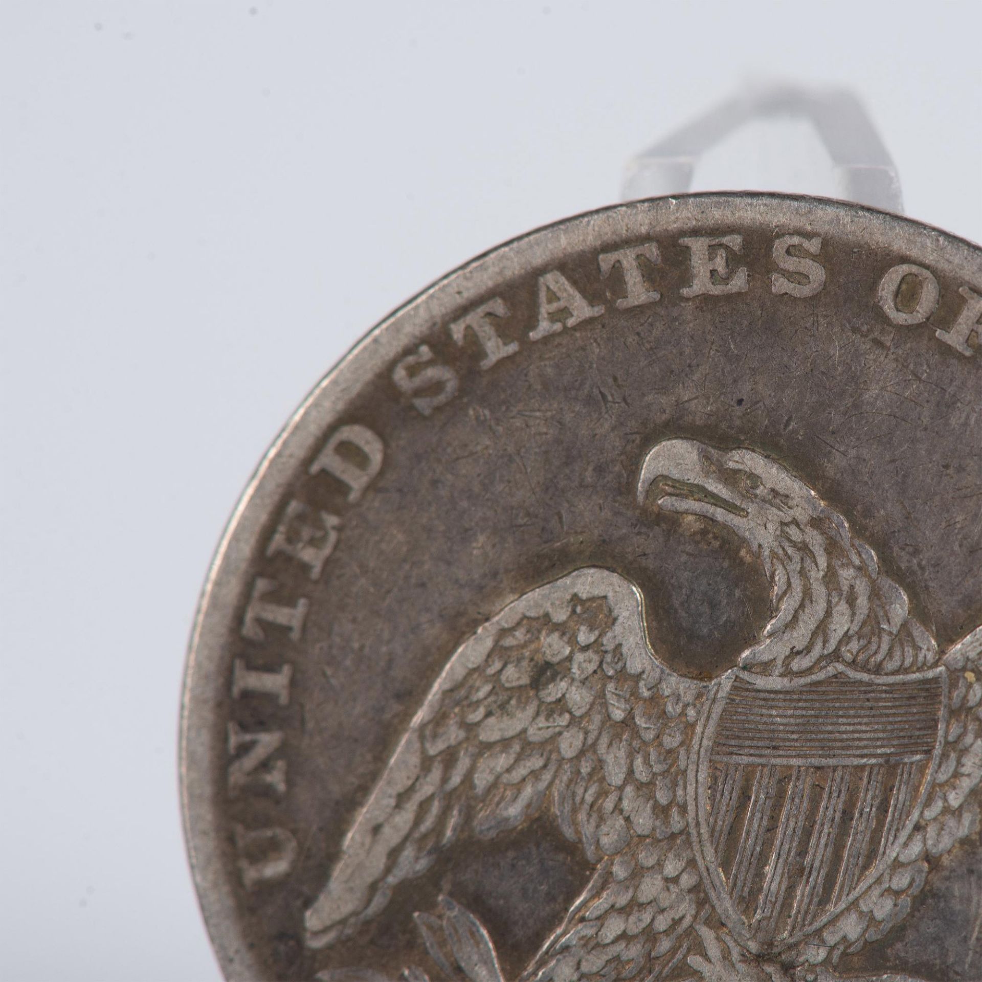 1837 CAPPED BUST HALF DOLLAR VF35 - Image 9 of 10