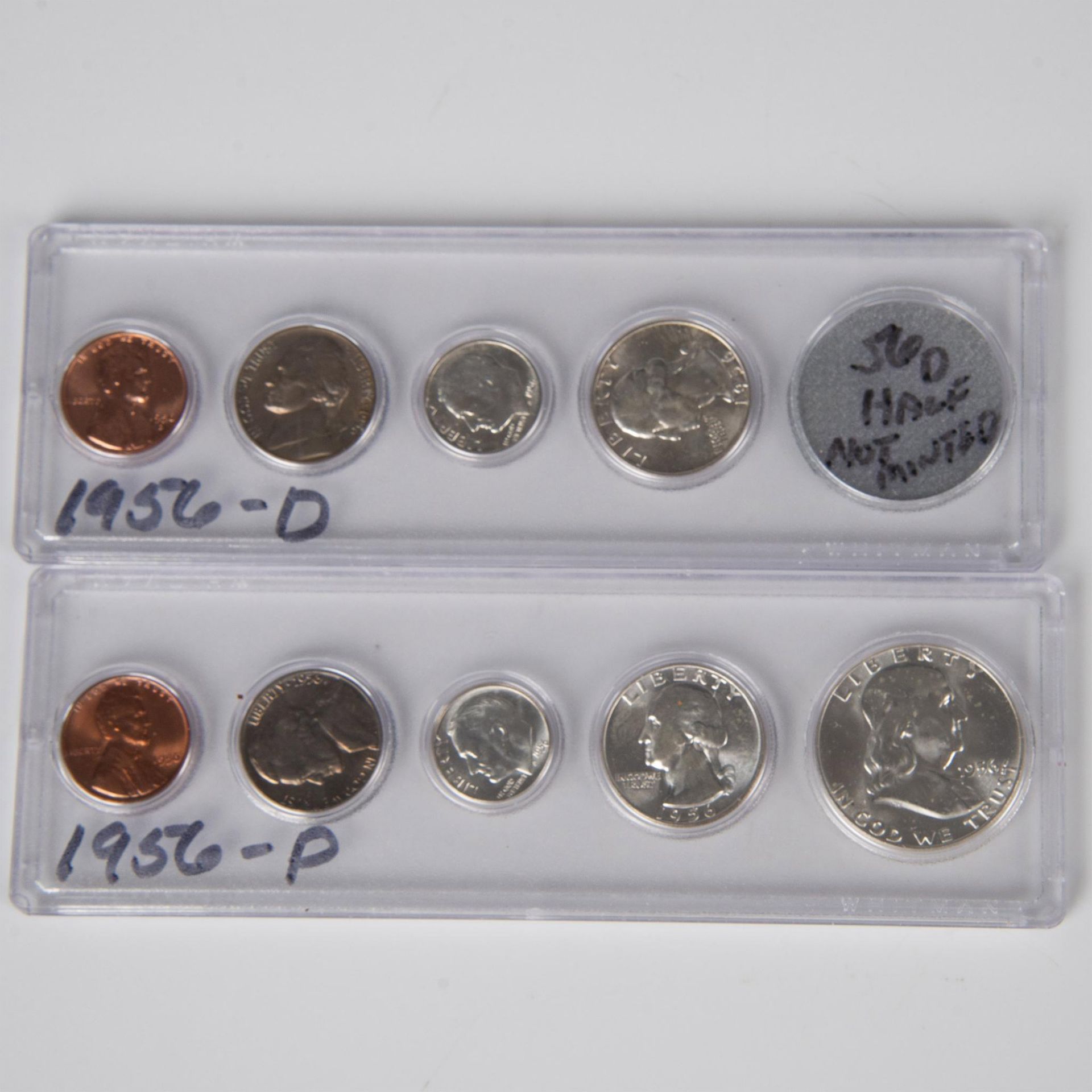 121PC COLLECTION US COINS 1950-1959 UNCIRCULATED - Bild 6 aus 20