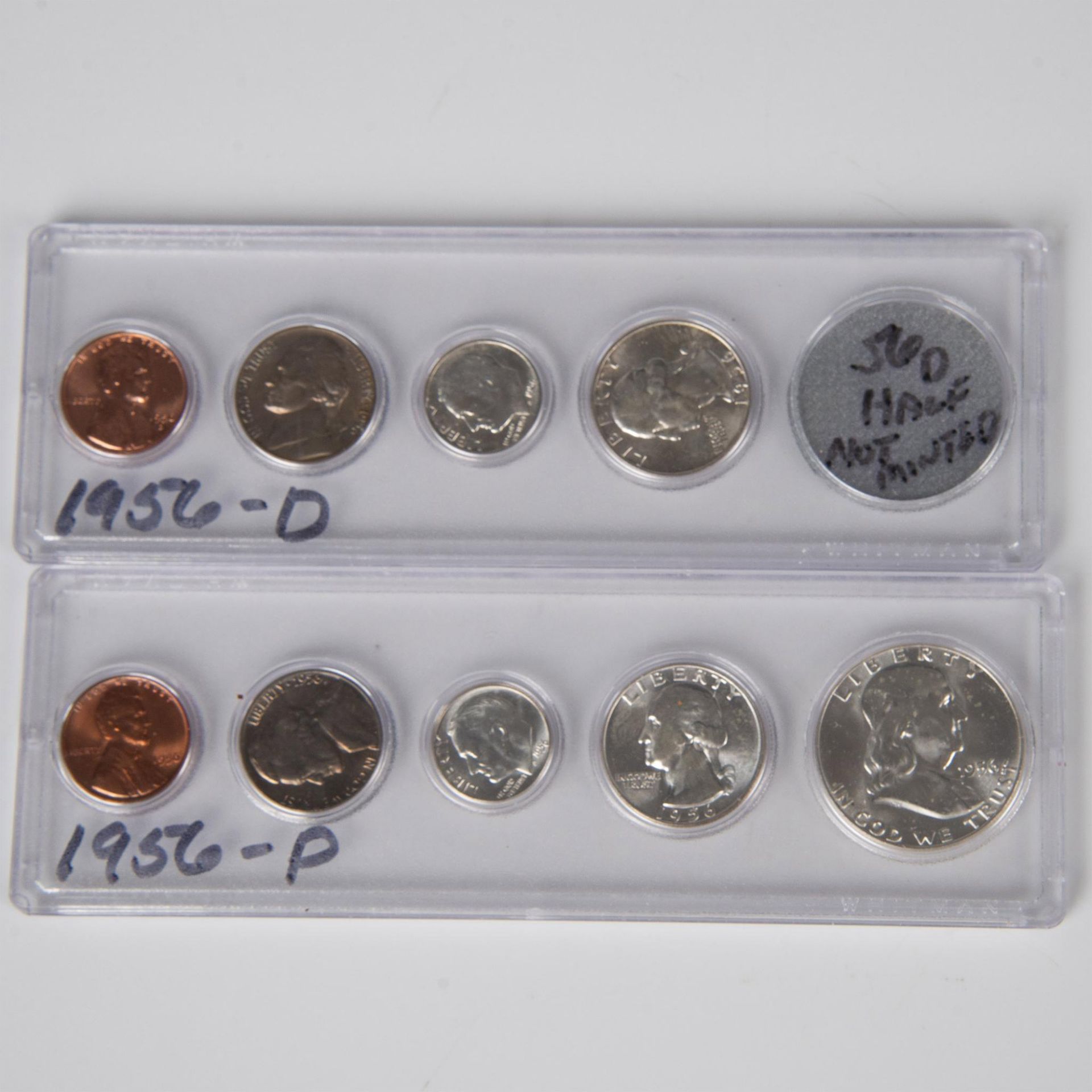 121PC COLLECTION US COINS 1950-1959 UNCIRCULATED - Image 6 of 20