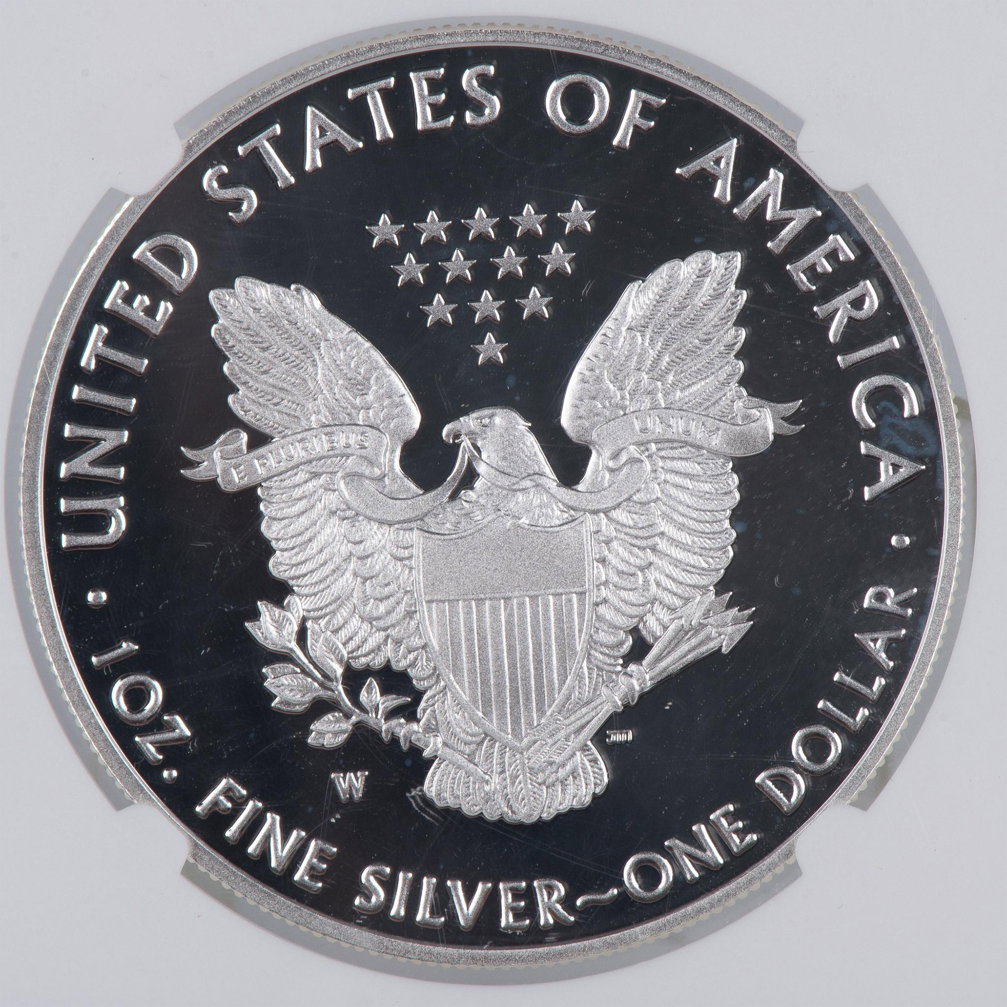 2021 W SILVER HERALDIC EAGLE PF70 ULTRA CAMEO - Image 4 of 4