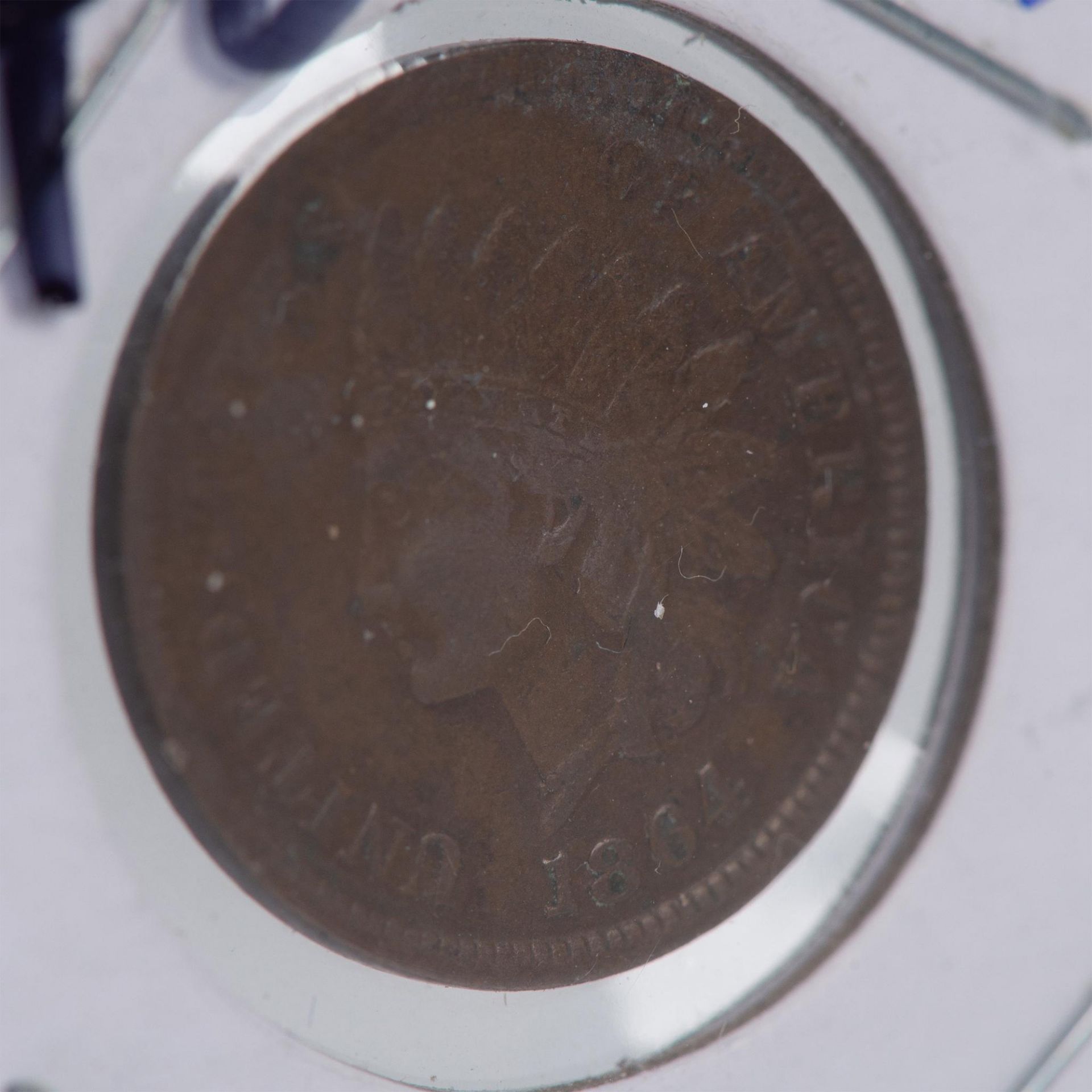 2 US INDIAN HEAD CENTS 1864 & 1864-L - Image 7 of 7
