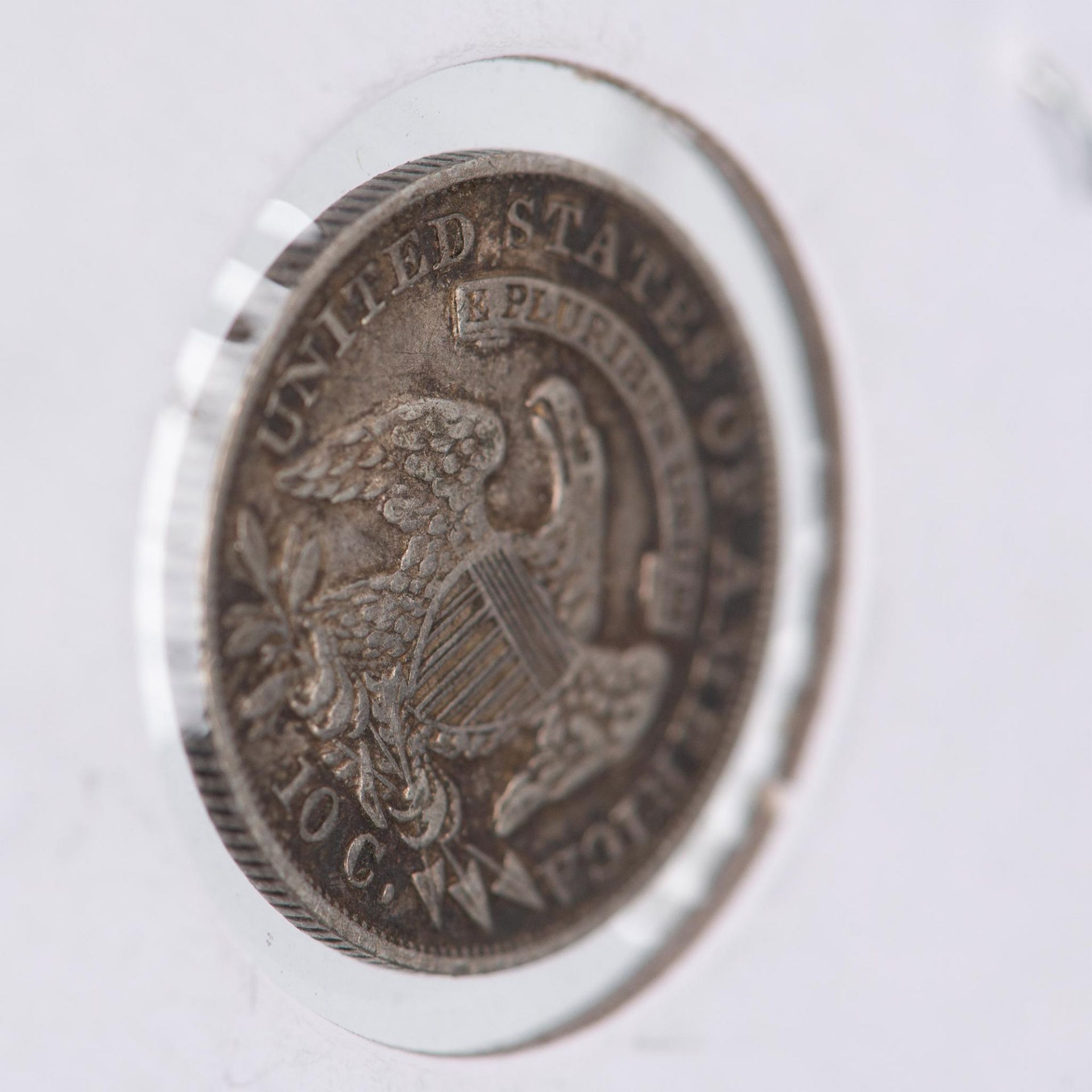 1835 CAPPED BUST US DIME EF40 - Bild 3 aus 5