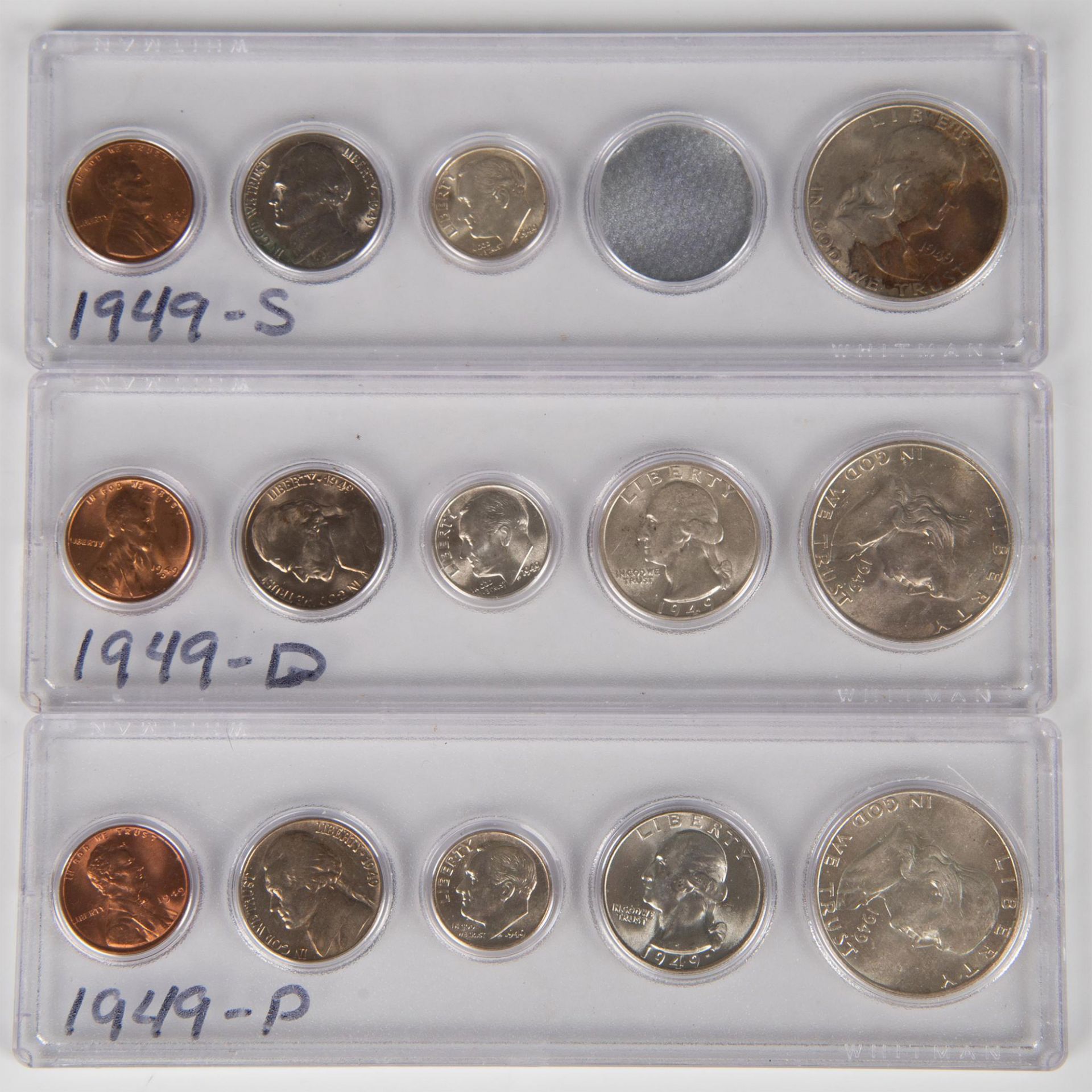 152PC COLLECTION OF US COINS FROM YEARS 1940-1949 - Image 15 of 20